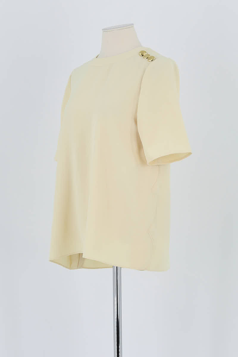 T-shirt TARA JARMON - Seconde Main Beige