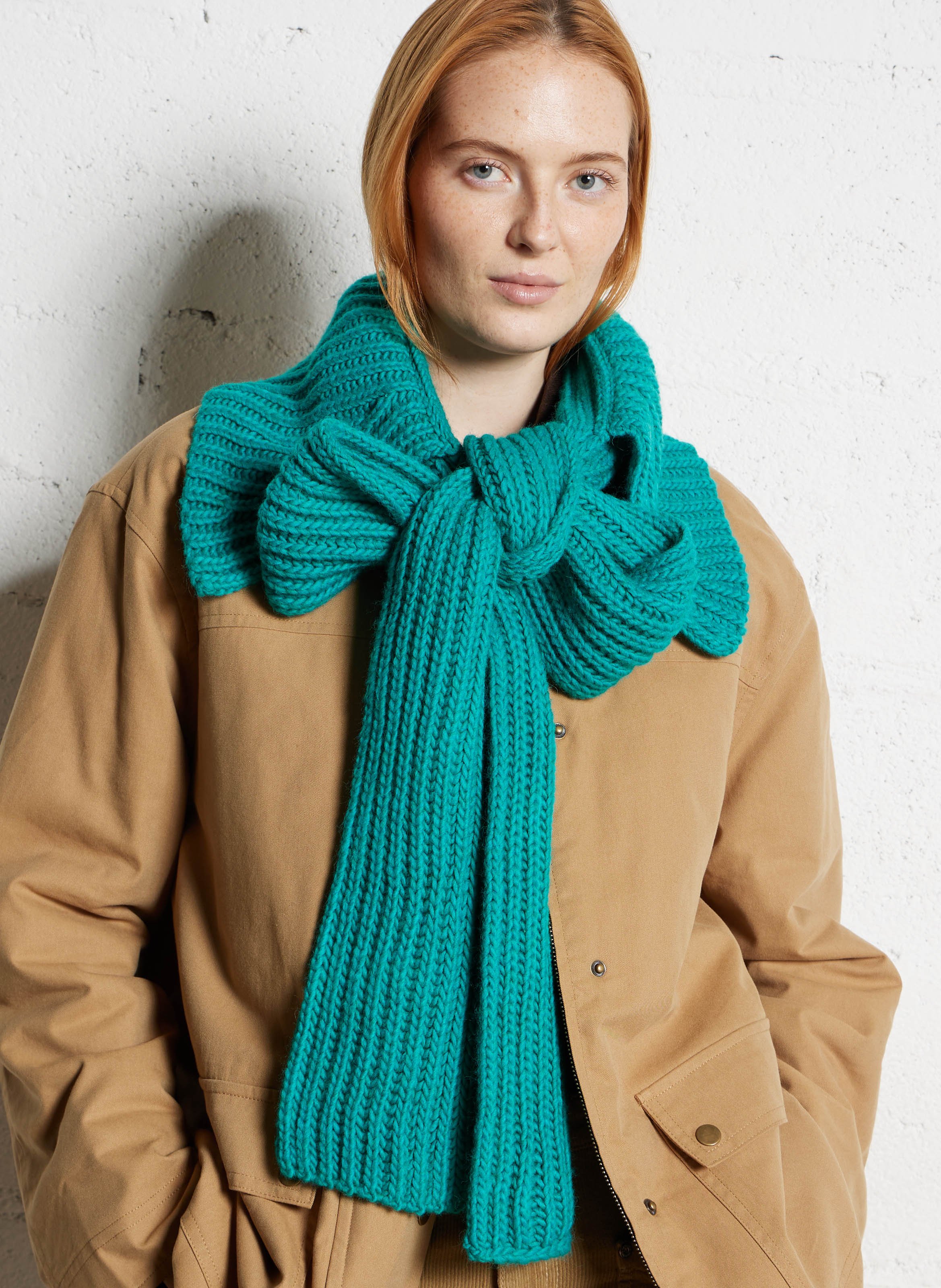 Echarpe en maille DR BLOOM