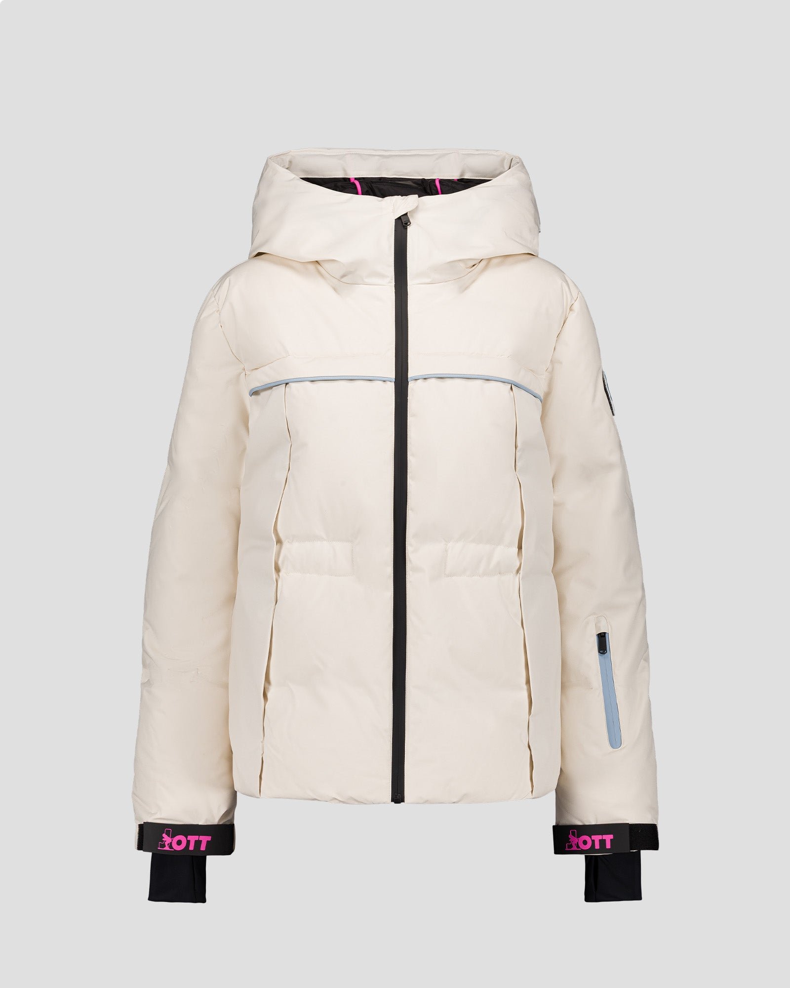 Soldanelle extreme cold ski jacket JOTT White