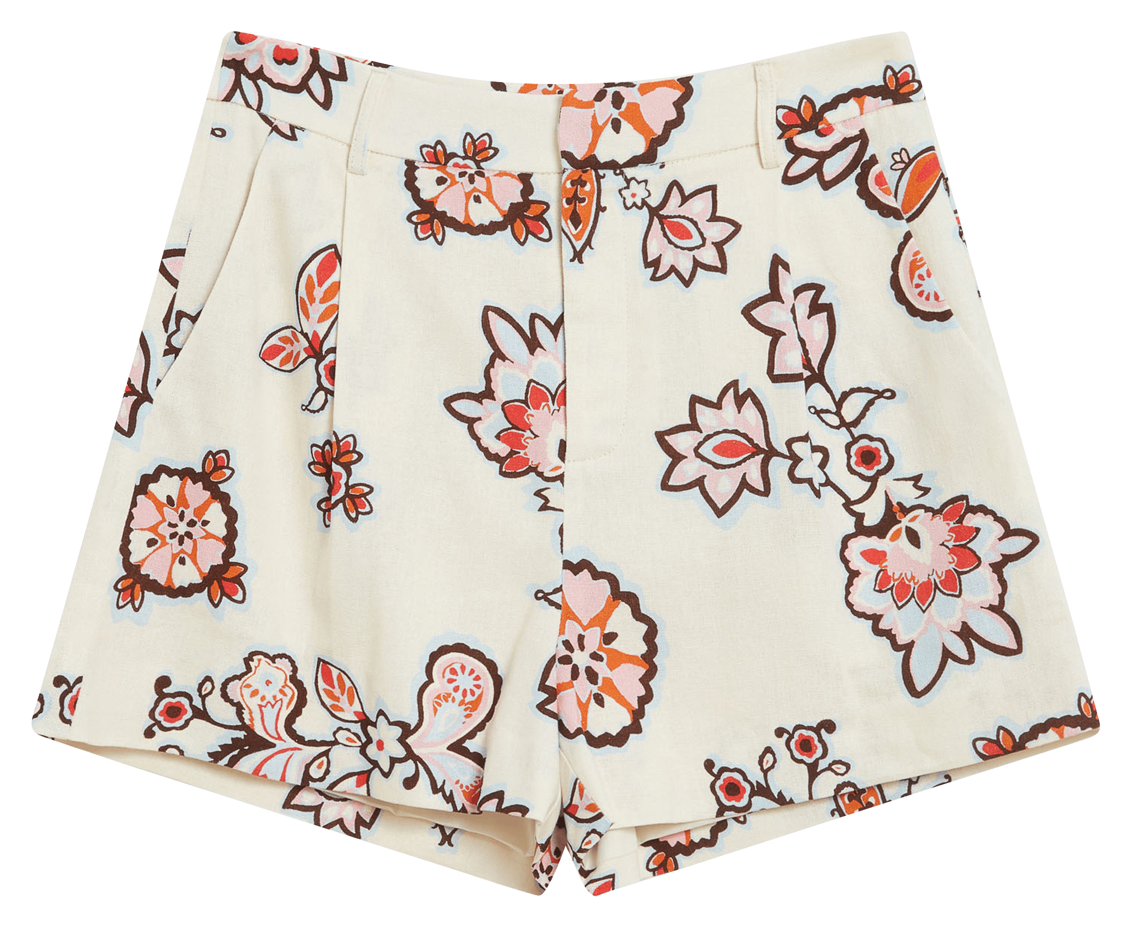 Short imprimé GRACE ET MILA Blanc