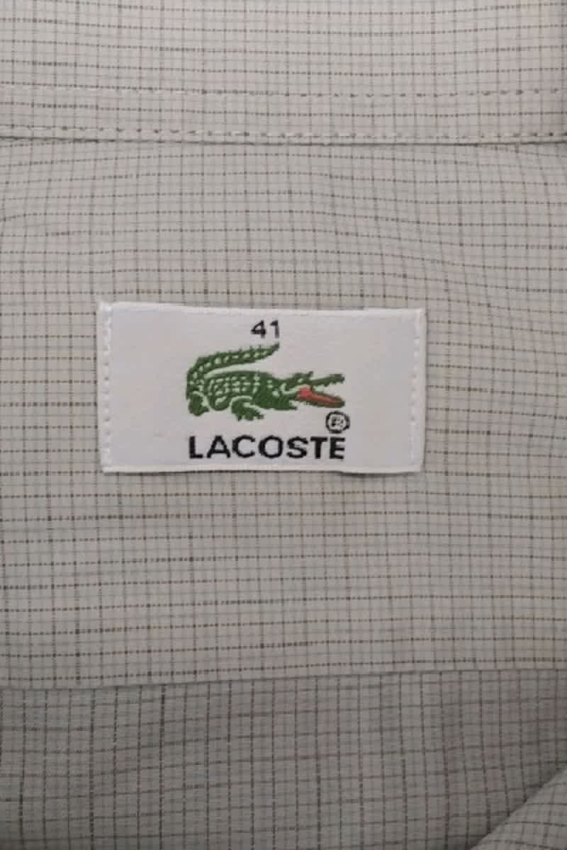 Shirt LACOSTE - SECONDE MAIN Beige