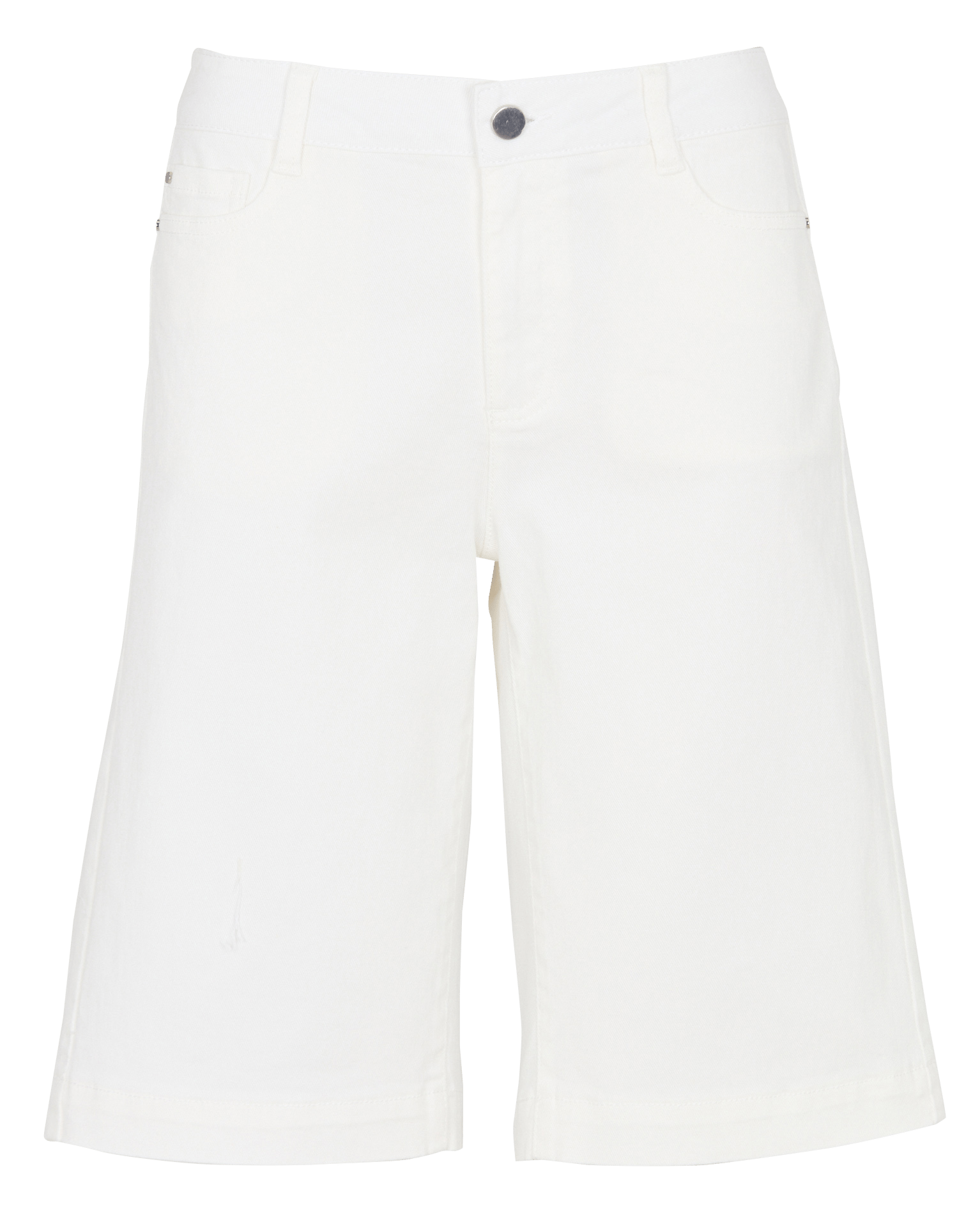 Bermuda - katoenblend MAISON 123 Wit