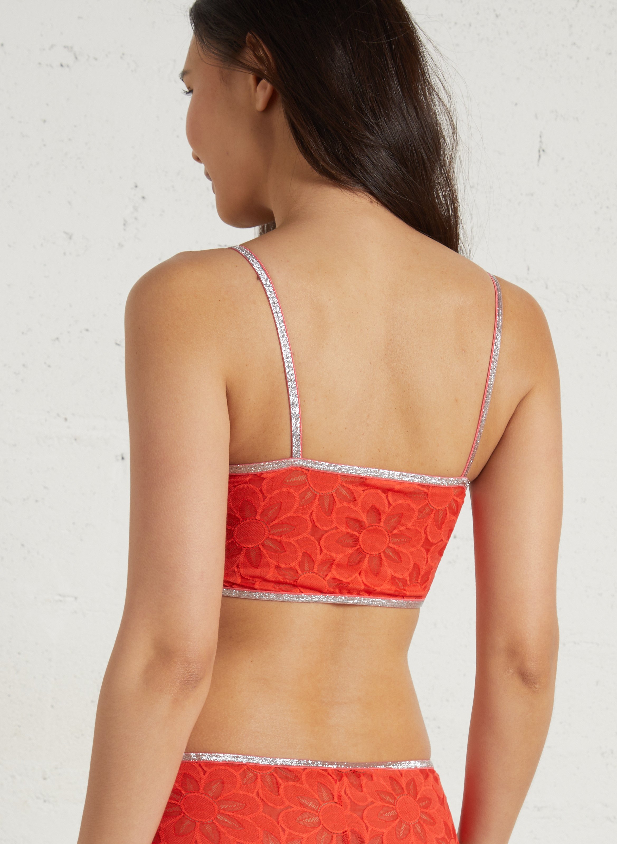 Lace Bralette LA NOUVELLE Red