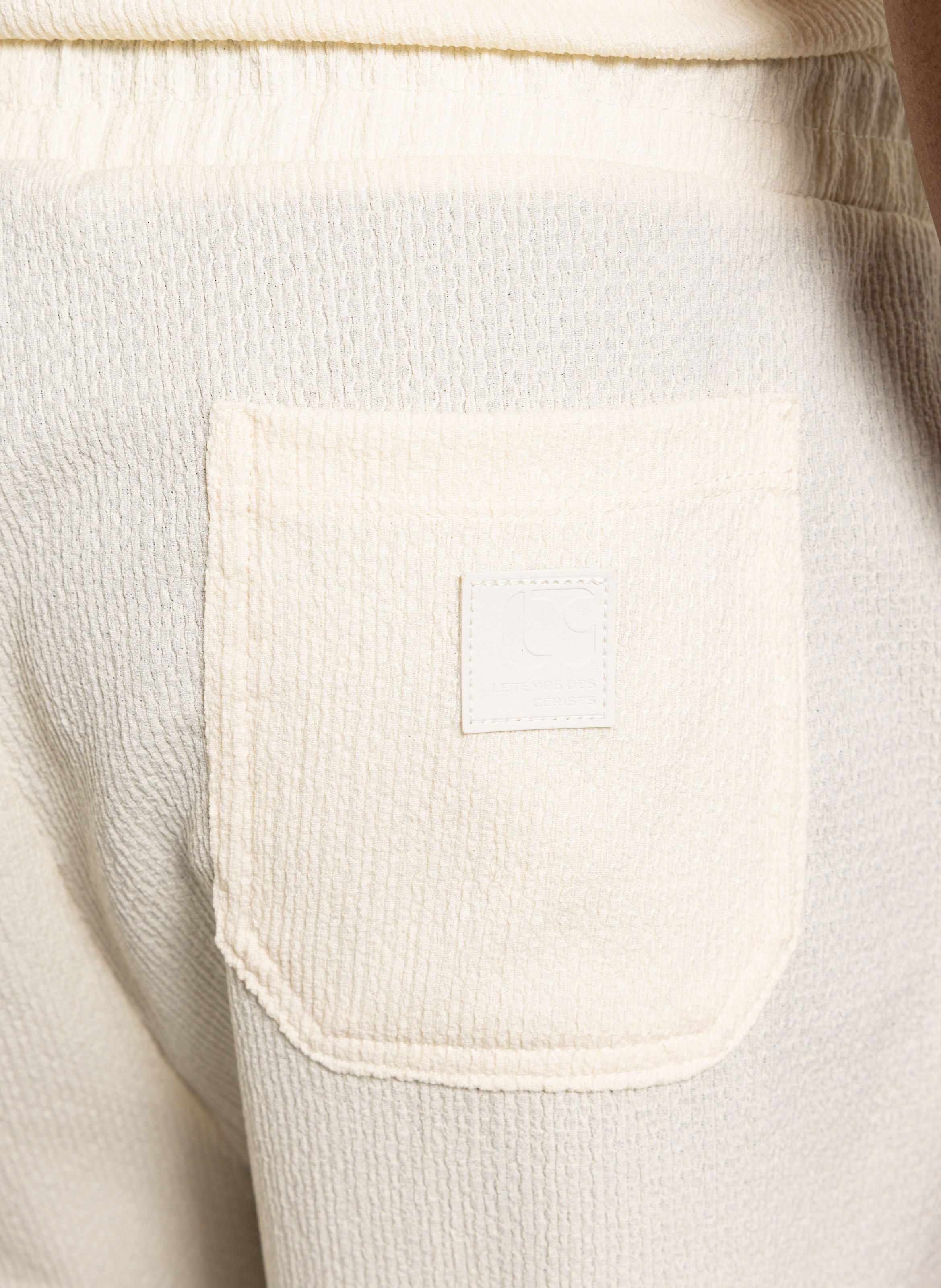 Straight shorts LE TEMPS DES CERISES White