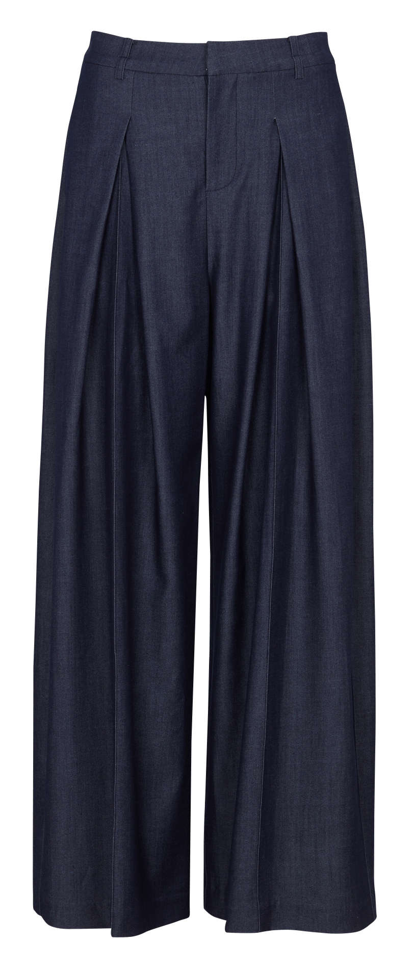 Azawood high-waisted wide-leg trousers SUNCOO Raw denim