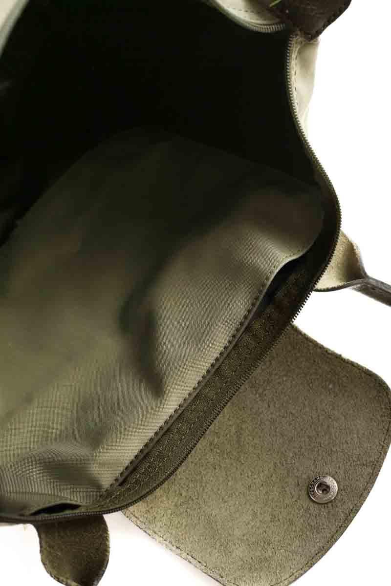 Handbag LONGCHAMP - Seconde Main Khaki