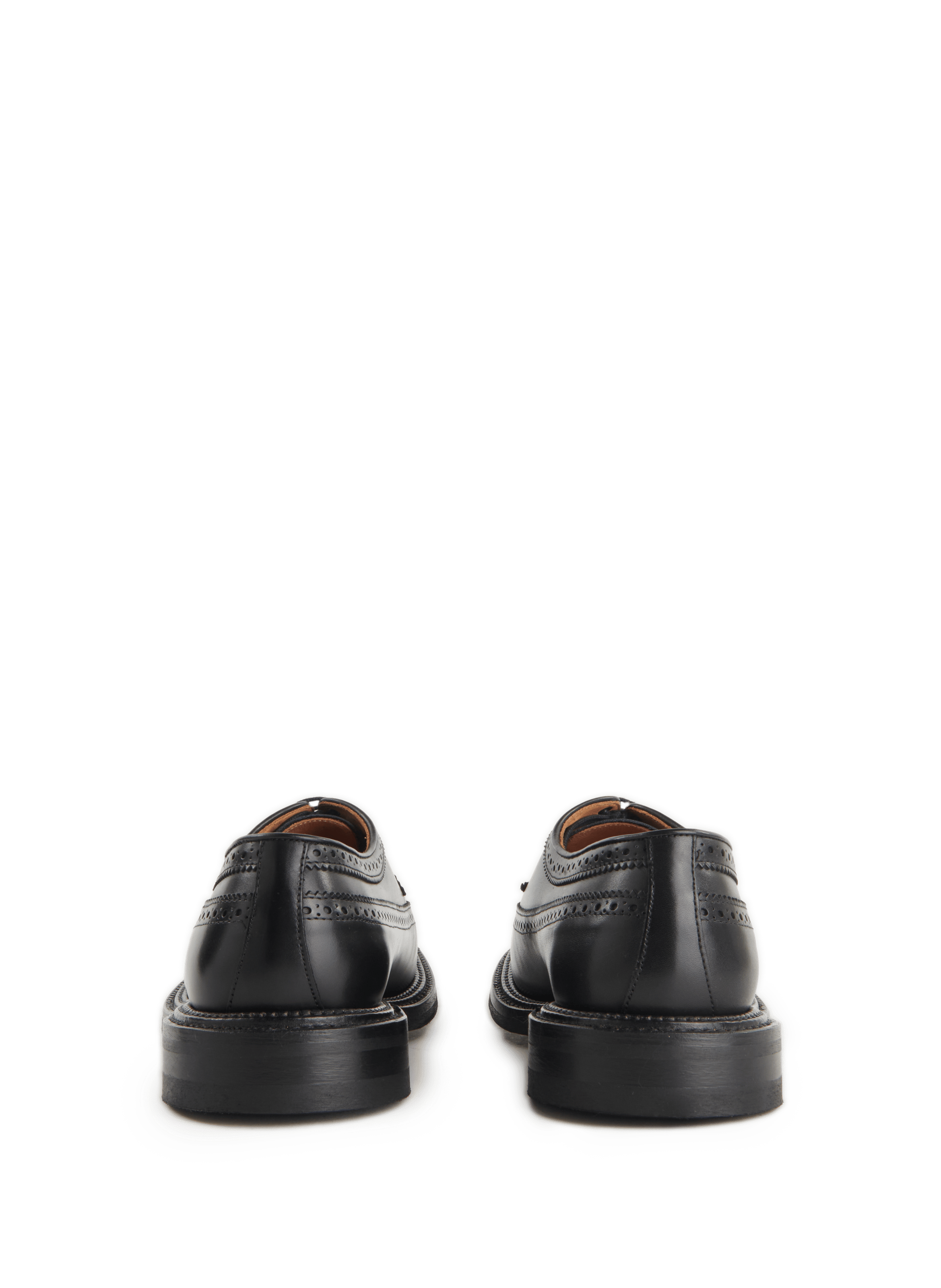 Leather Derby shoes SAISON 1865 Black