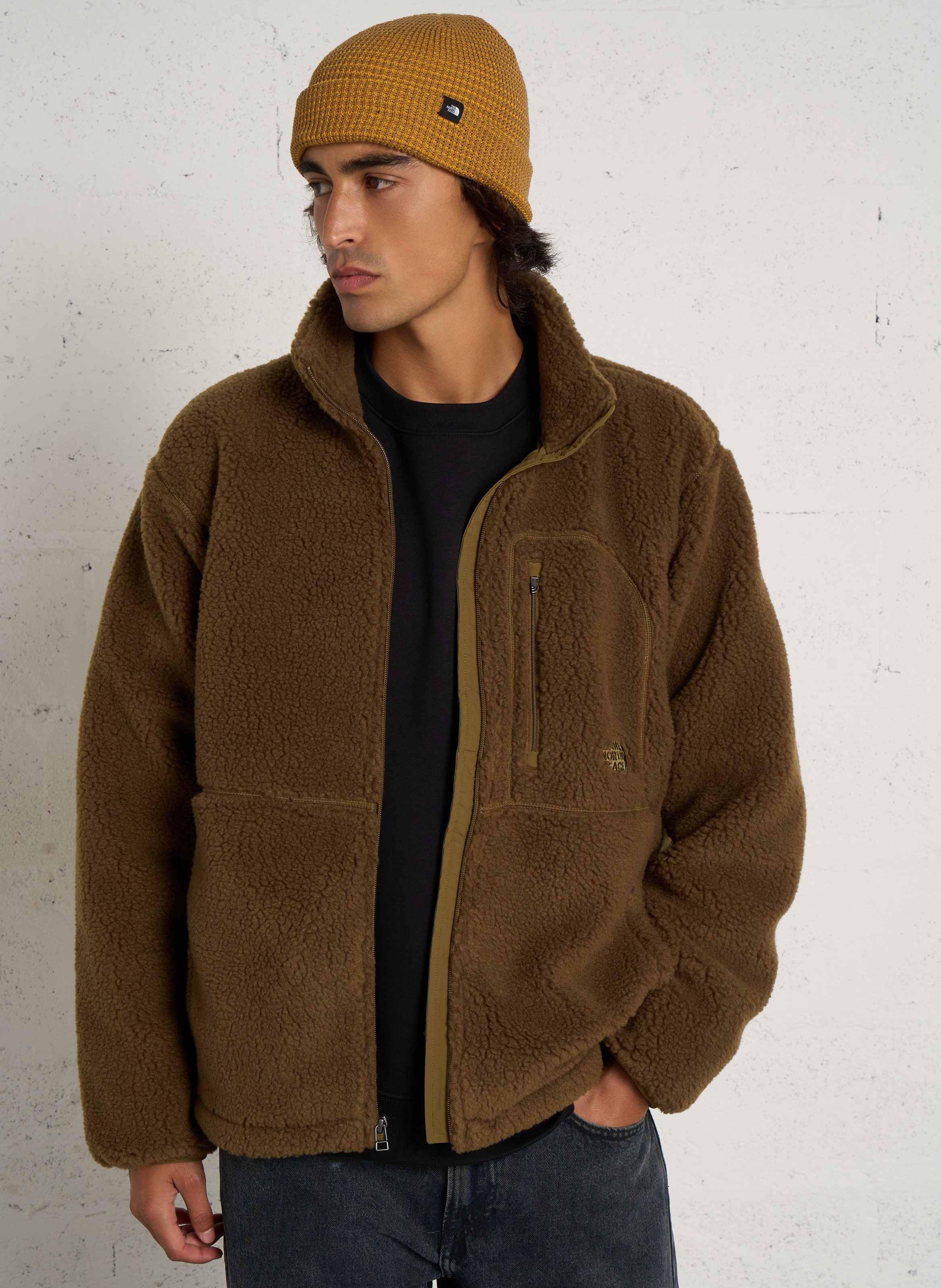 Zip-up high neck fleece jacket THE NORTH FACE