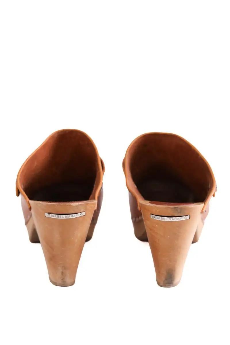 Clogs ISABEL MARANT - Seconde Main Brown