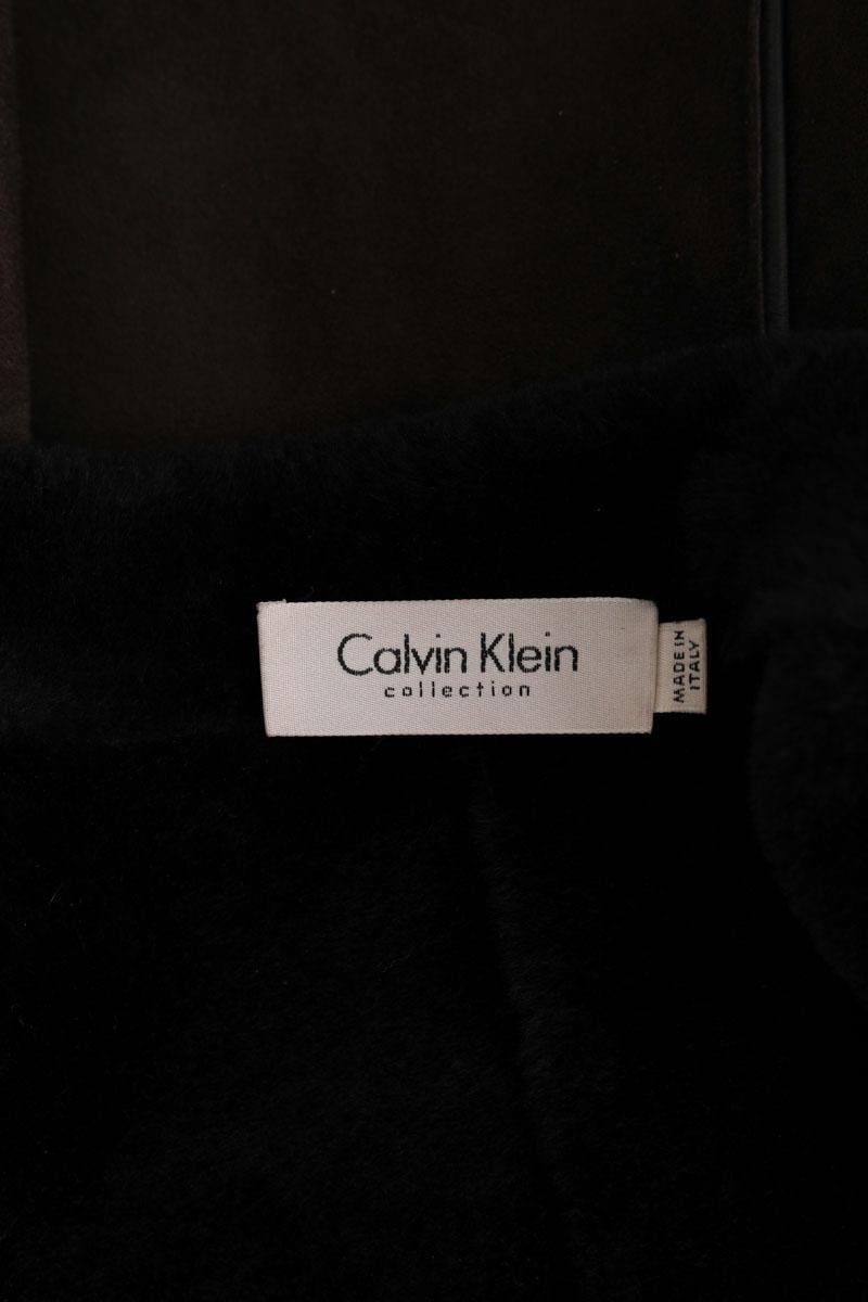 Coat CALVIN KLEIN - Seconde Main Brown