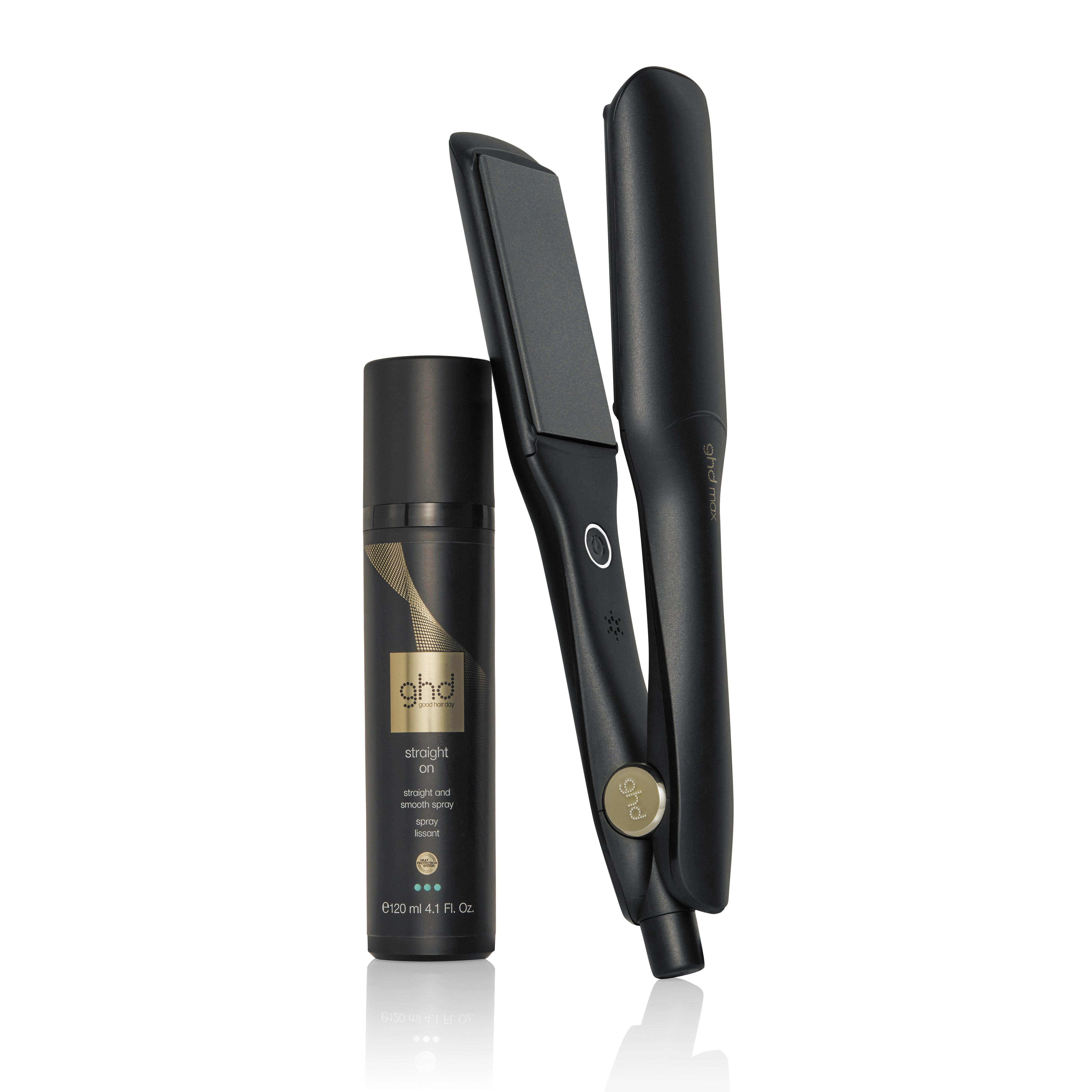 Straight On - Straight & Smooth Spray GHD Noir