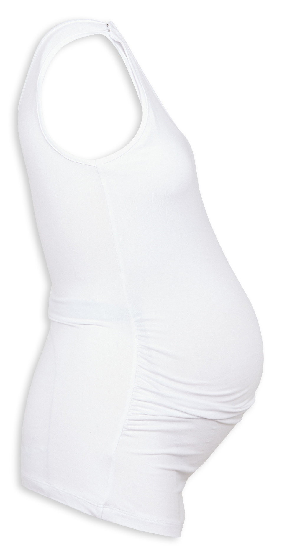 Lot de 2 tee-shirts à bretelles avec fronces ultra-stretch SERAPHINE Noir