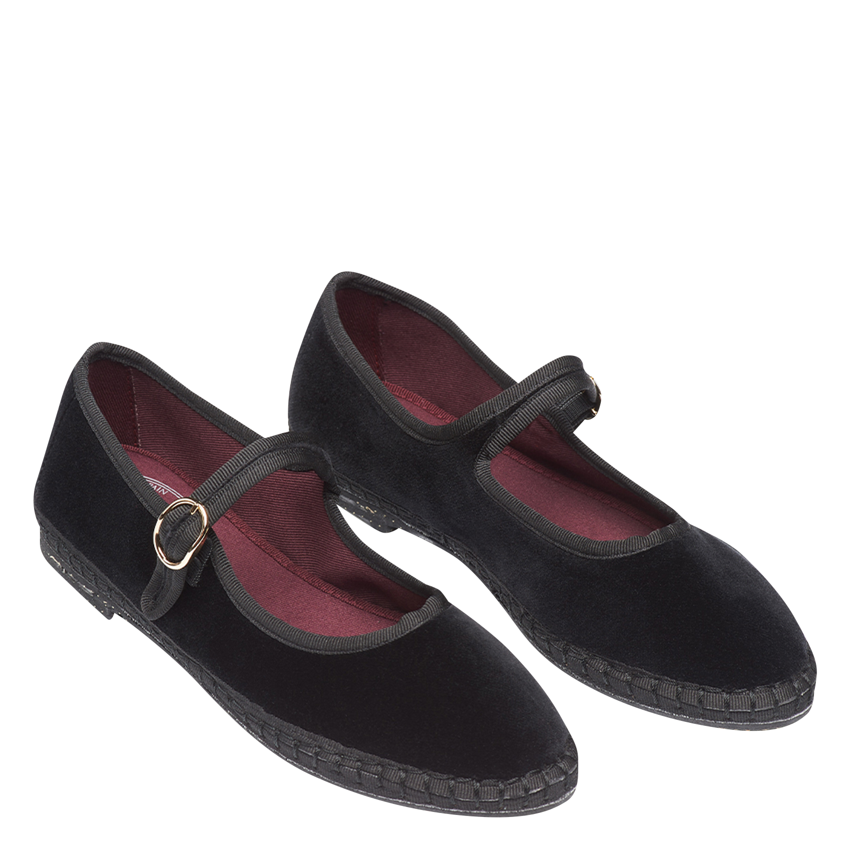 Espadrilles en velours FLABELUS Noir