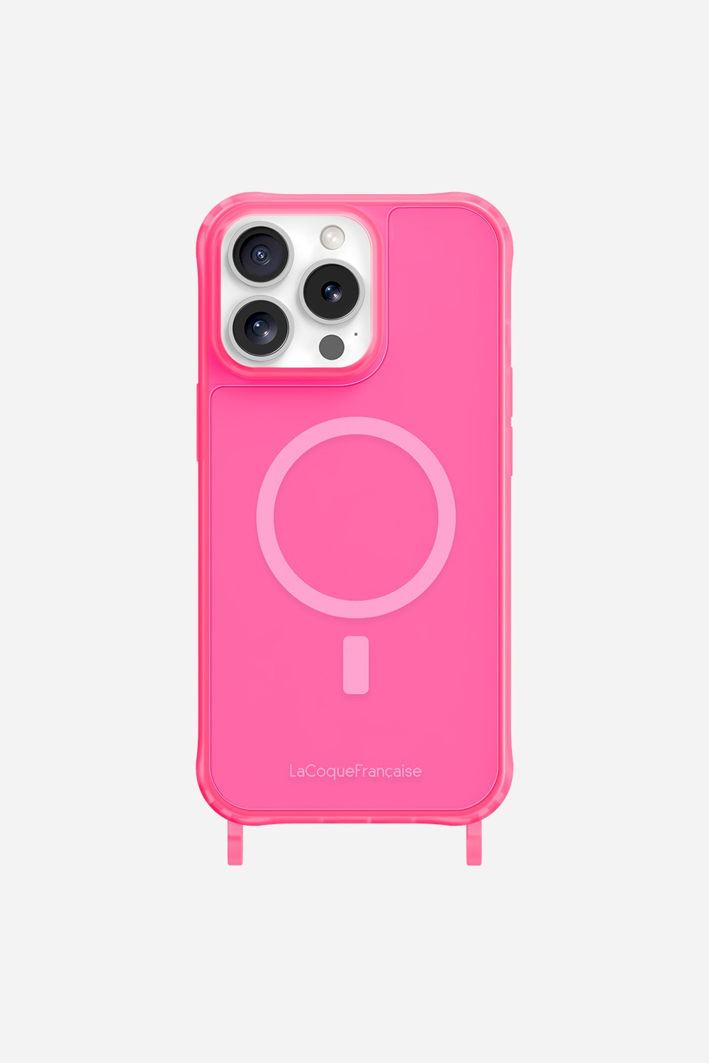 Magsafe phone case with rings for iPhone 13 Pro LA COQUE FRANCAISE Pink