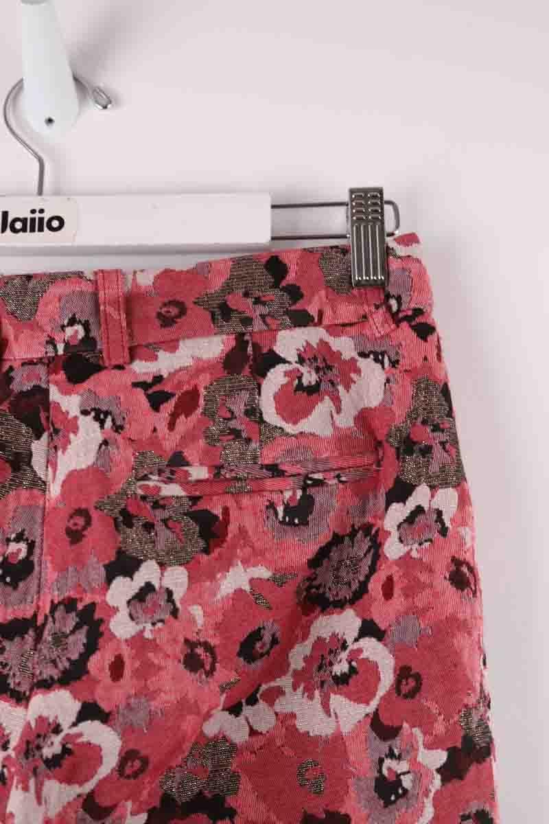 Slim-fit cotton cargo pants SEZANE - Seconde main Pink