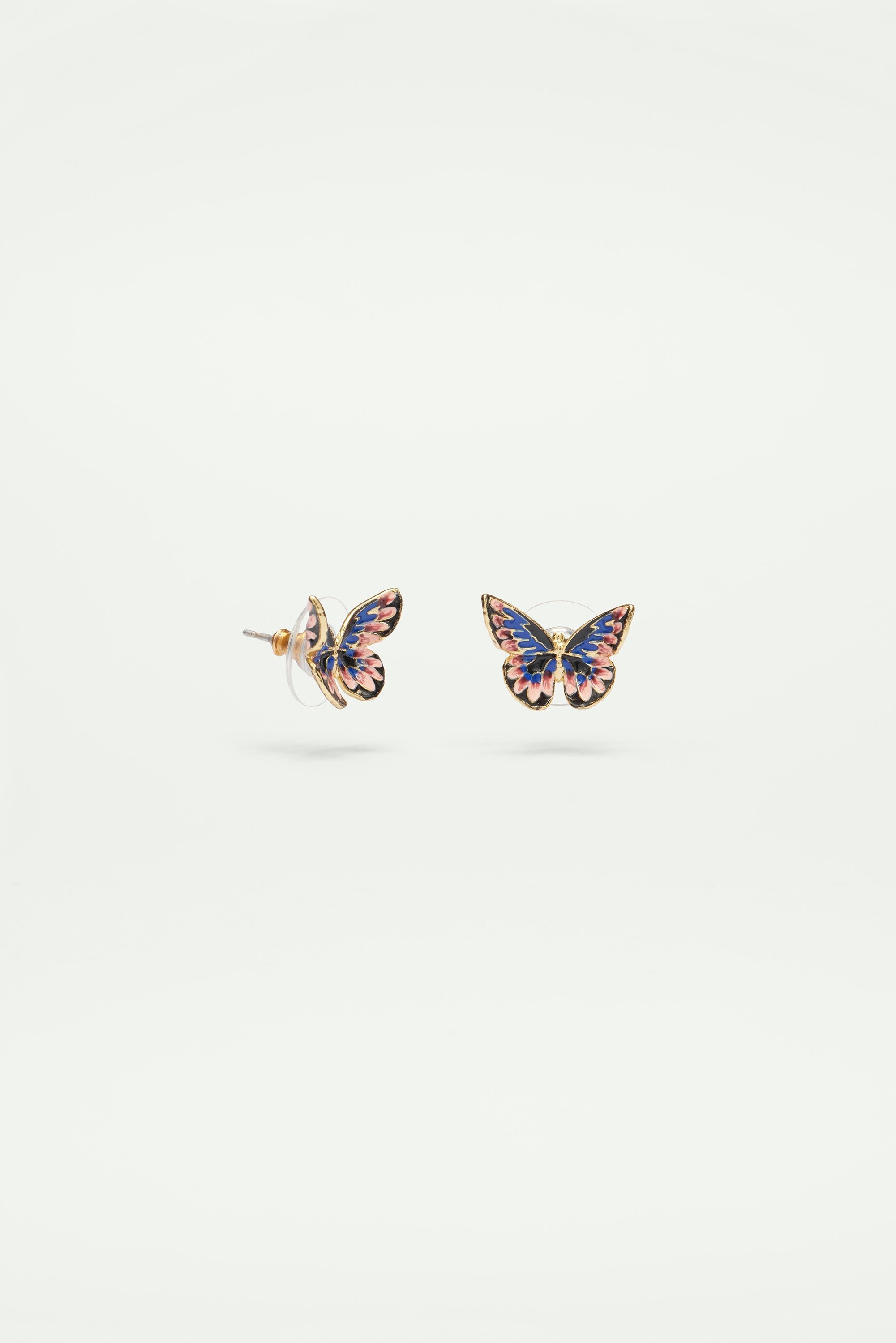 Boucles d'oreilles papillon du japon LES NEREIDES Multicolore