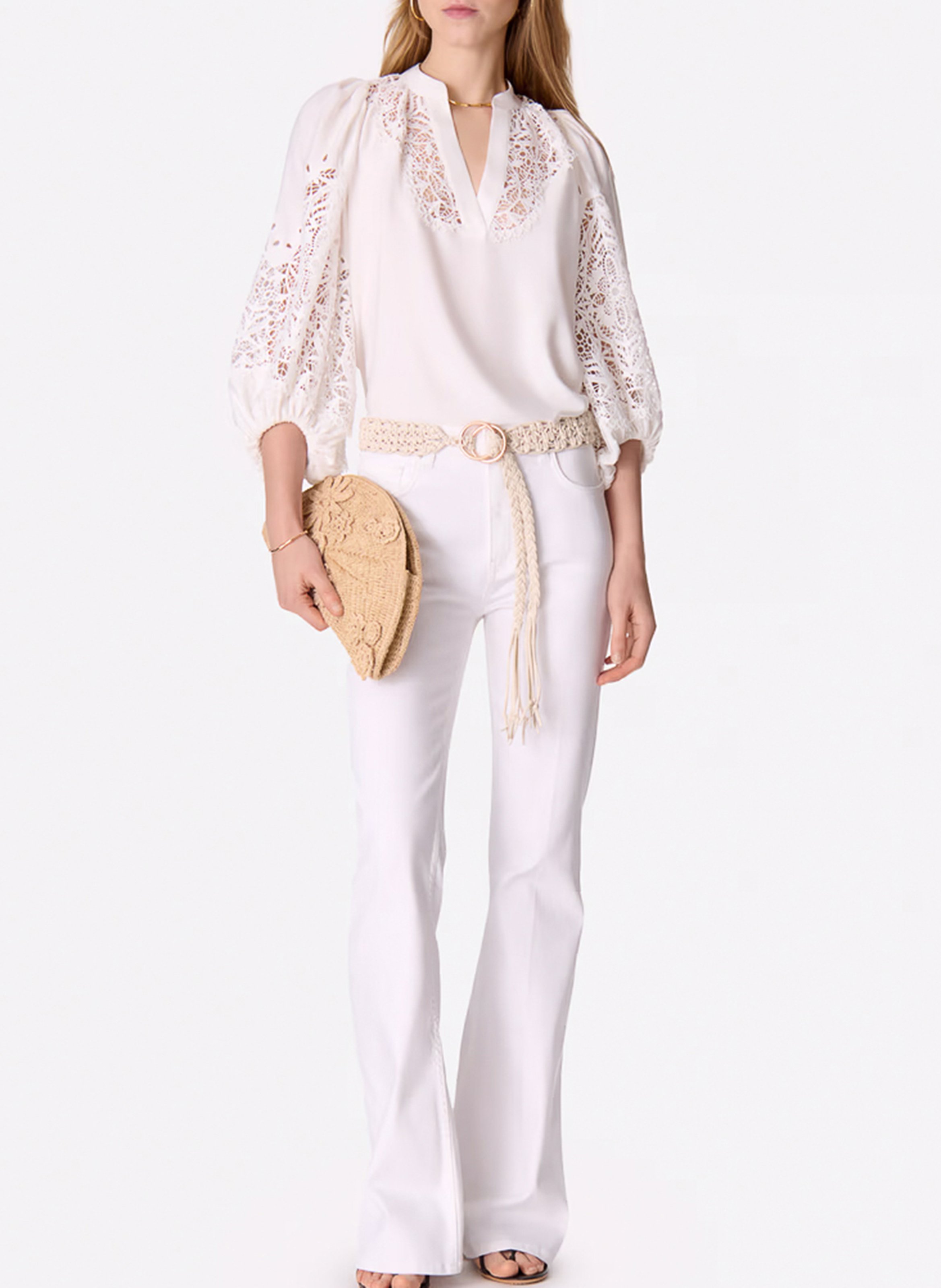 V-neck blouse VANESSA BRUNO White