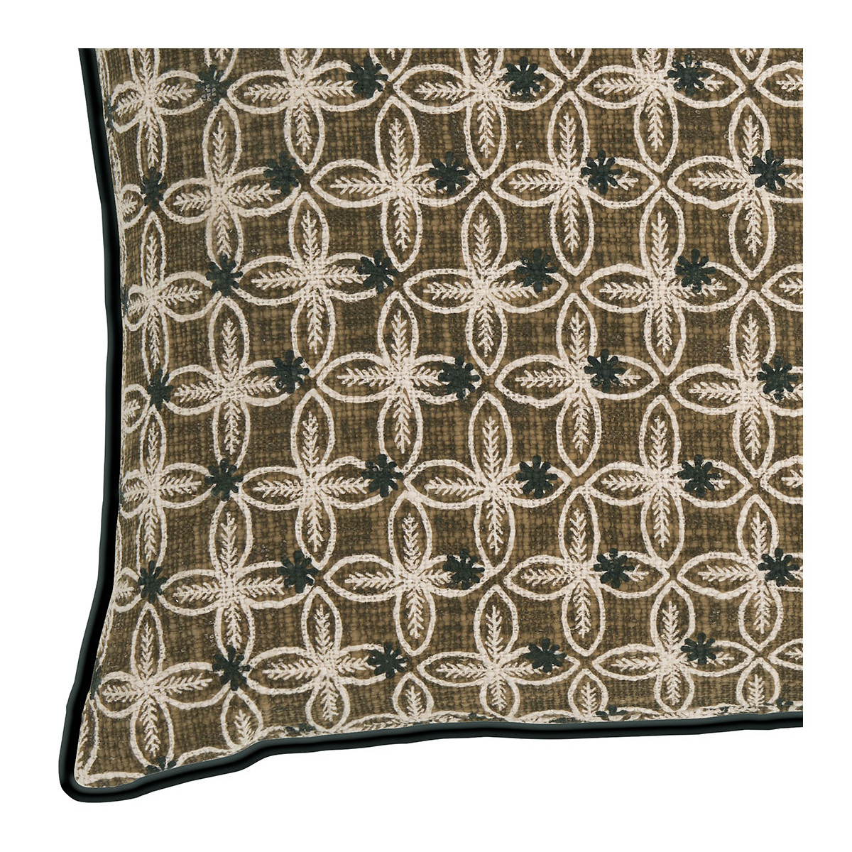 Cushion cover BLANC D'IVOIRE Khaki