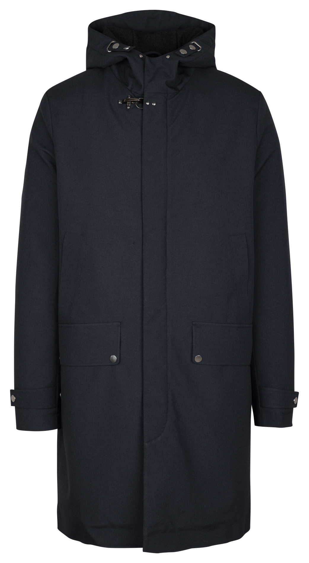 Parka mit Stehkragen, wasserdicht IKKS Blau