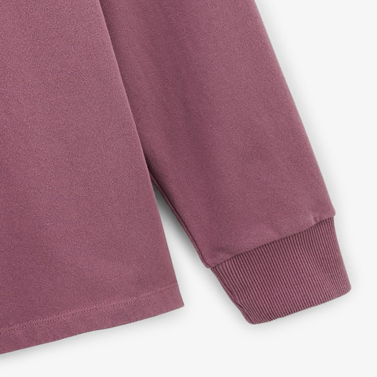 Long-sleeved rugby polo SERGE BLANCO Purple