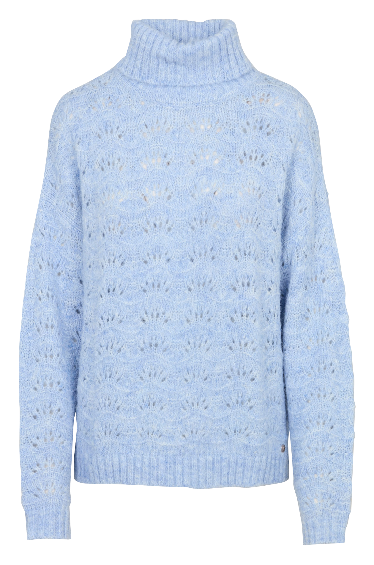 Oversized turtleneck sweater LA PETITE ETOILE Blue