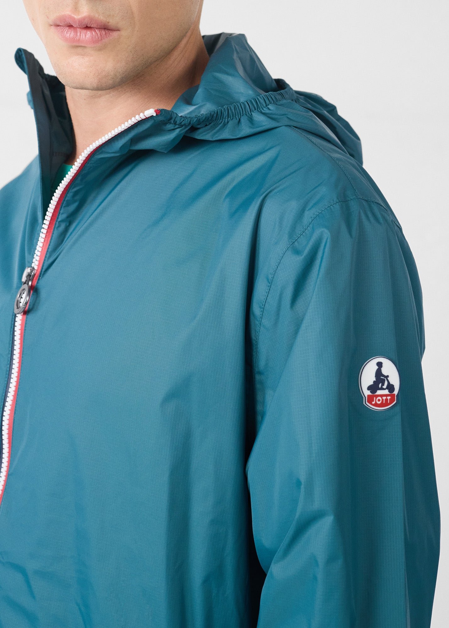 Packable raincoat Kilmory JOTT Green