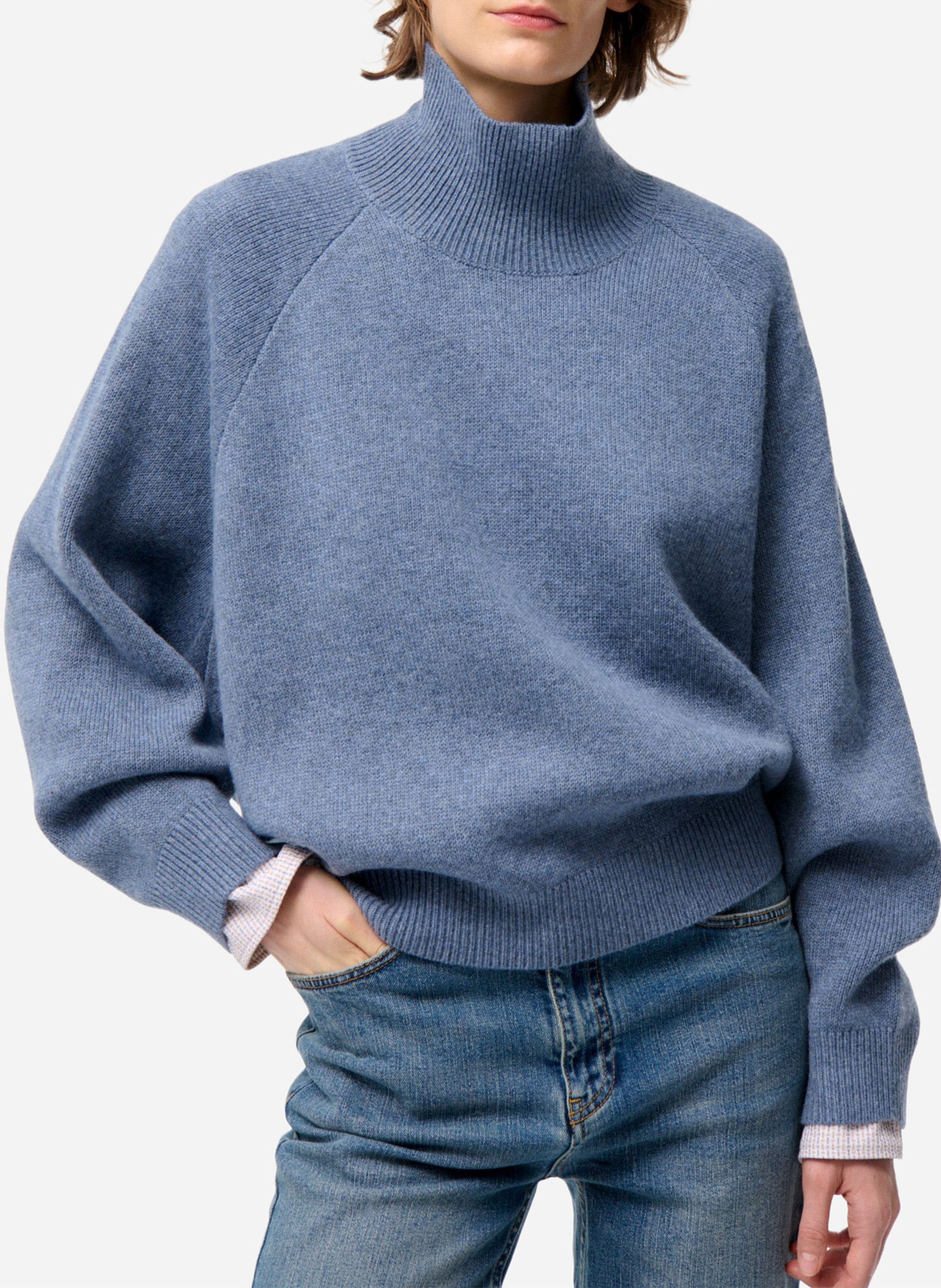 Coltrui van wol VANESSA BRUNO Blauw