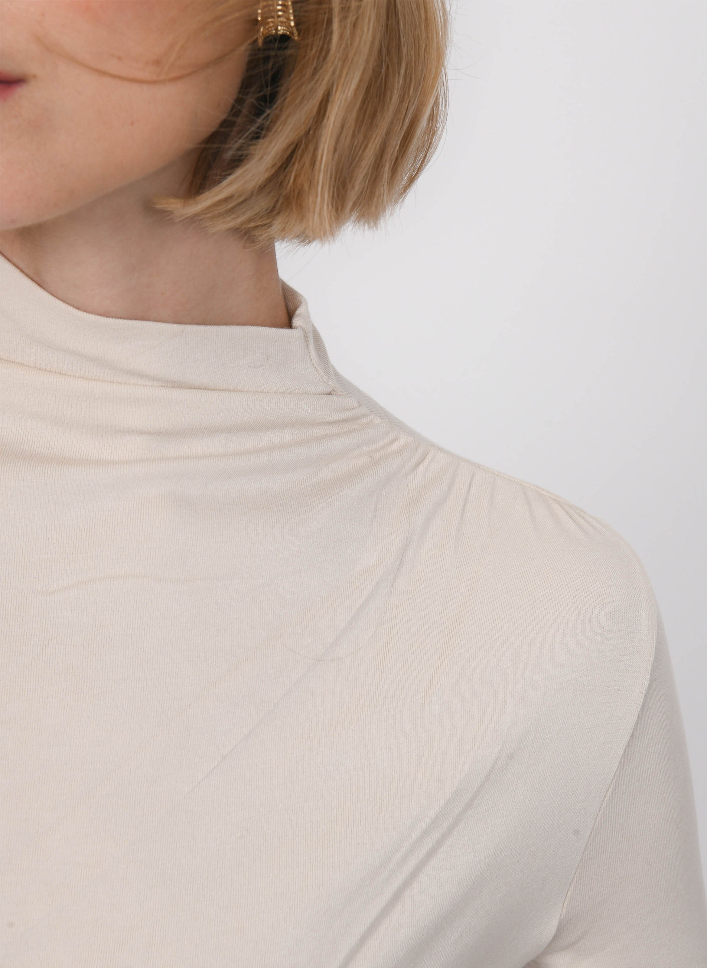 Top col montant  KOOKAI Beige