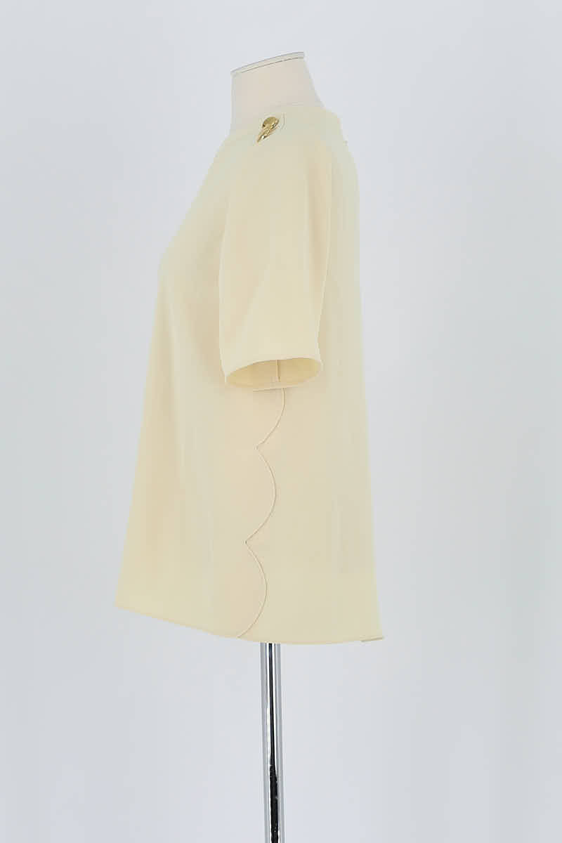 T-shirt TARA JARMON - Seconde Main Beige