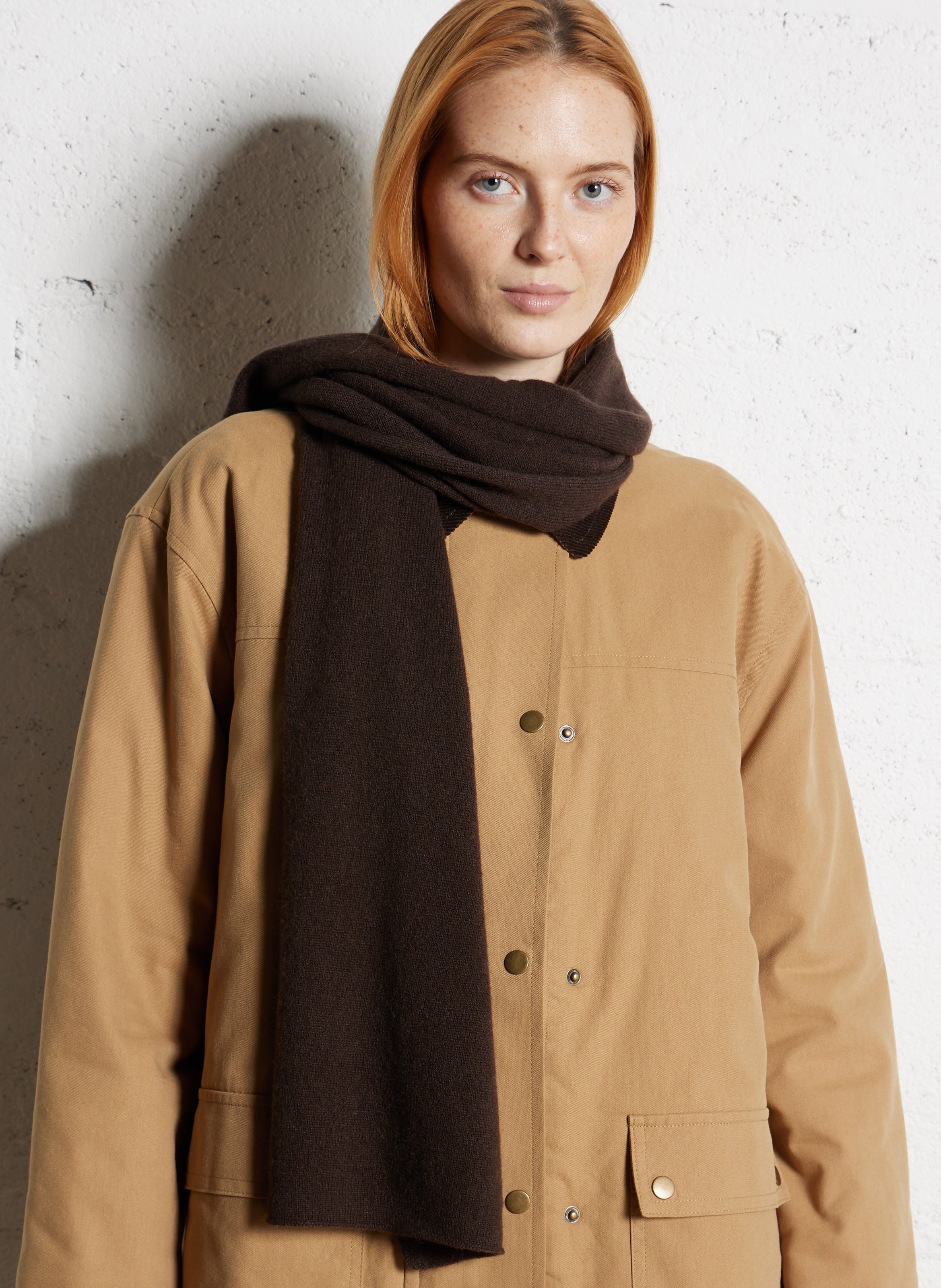 Kasjmier sjaal SUD EXPRESS Bruin