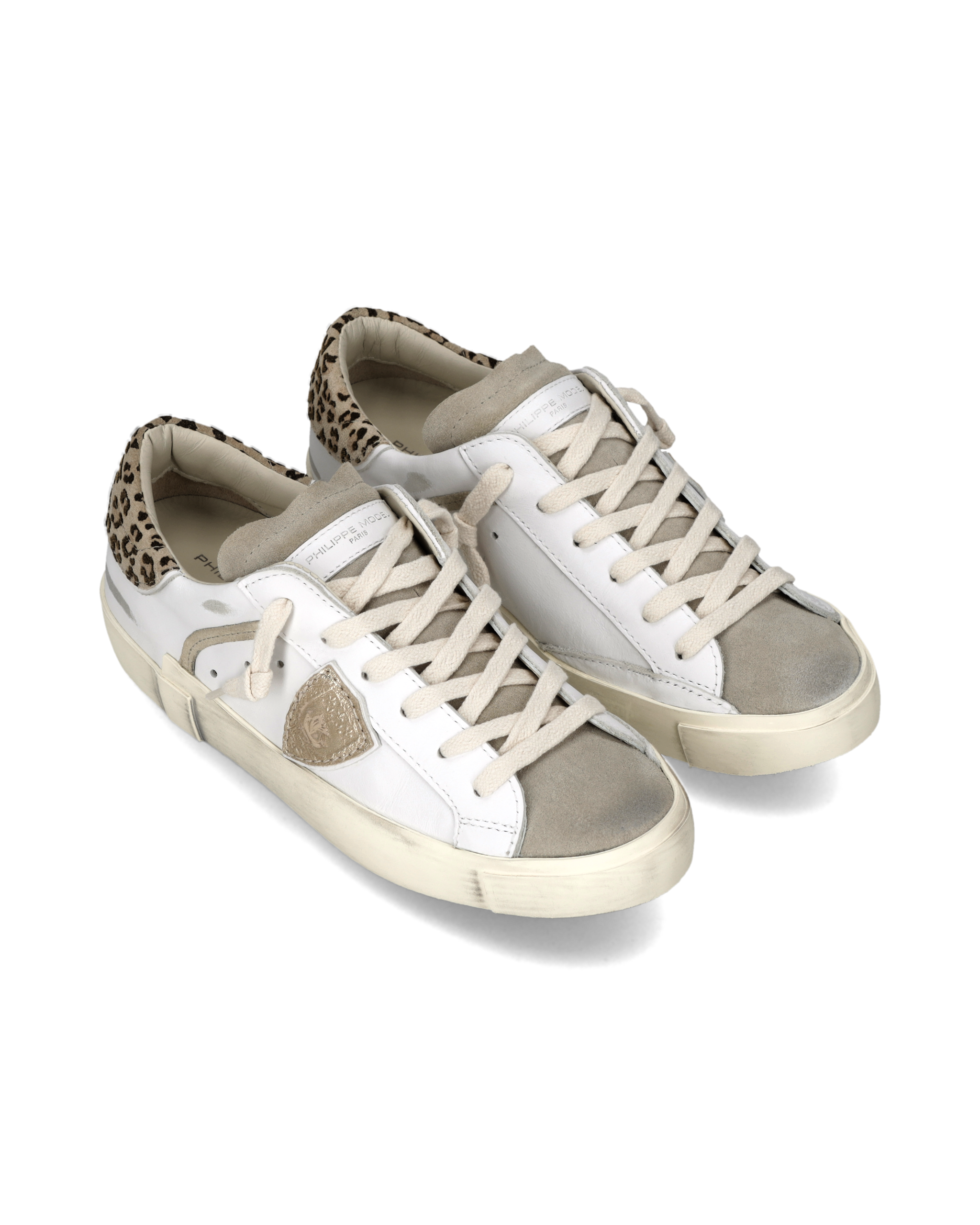 Tennis sneakers. PHILIPPE MODEL Brown