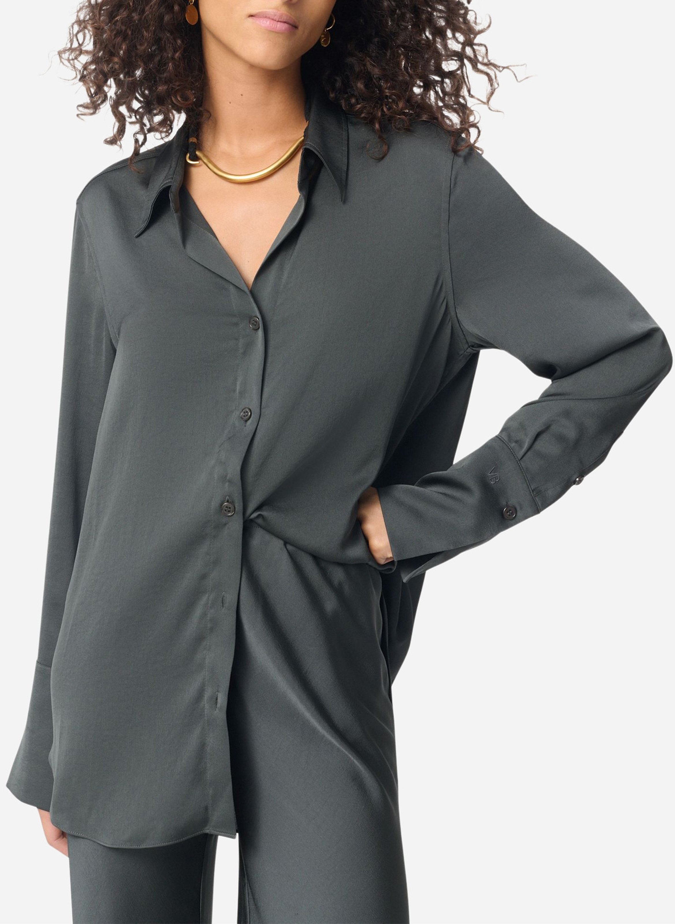 Chemise col classique VANESSA BRUNO Gris