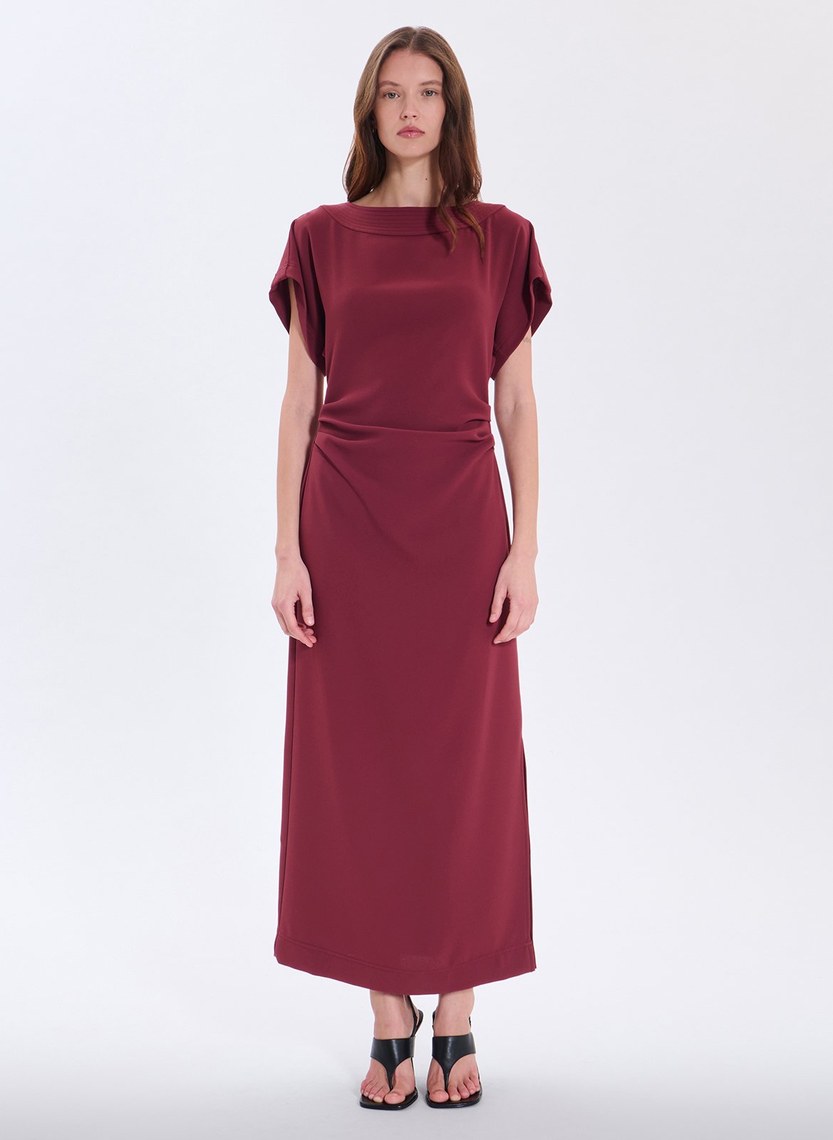 Robe midi  ZAPA Rouge