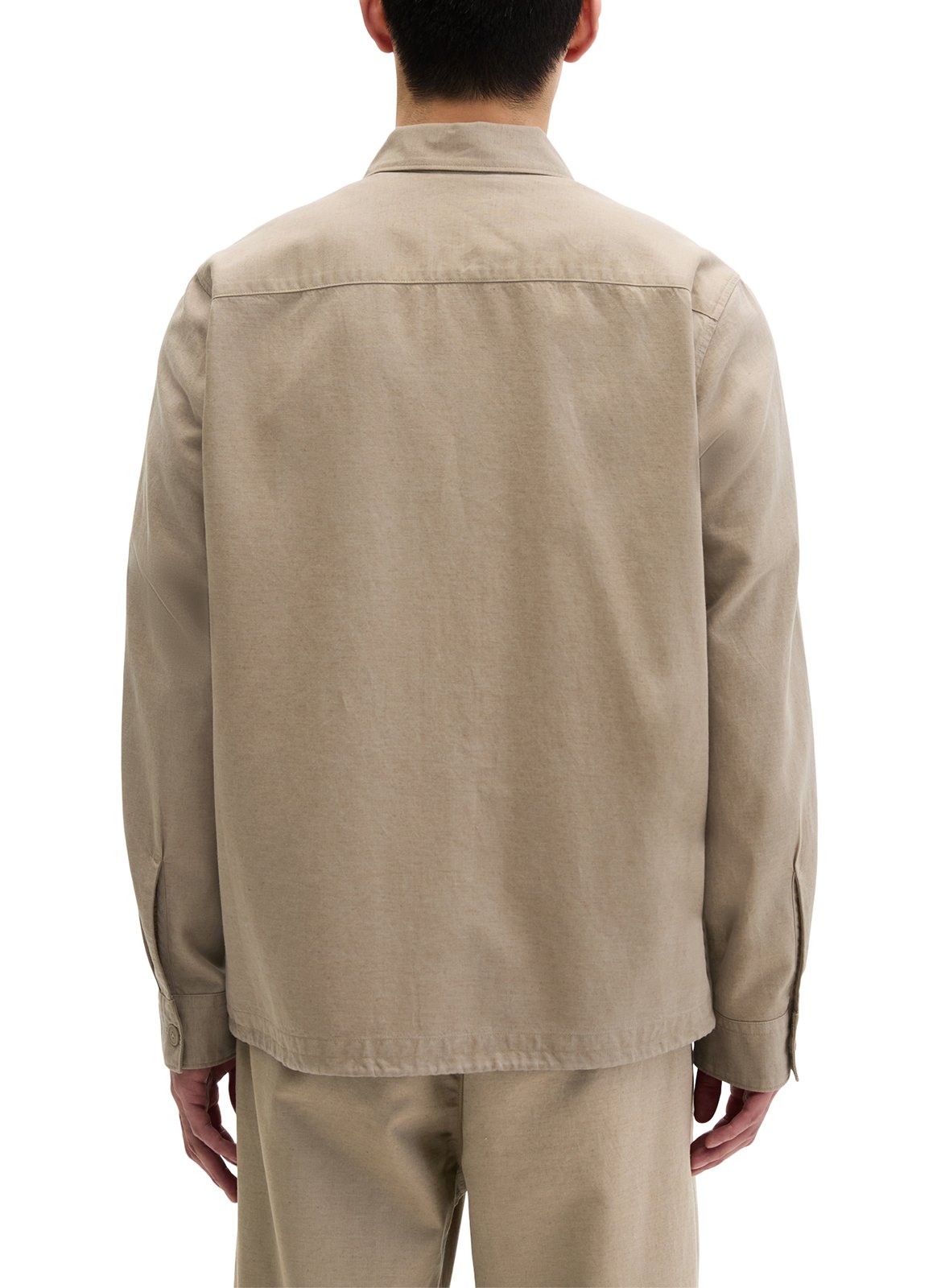 Chemise col classique  Beige