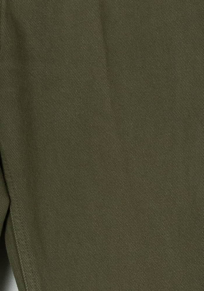 Cropped slim jeans with studs ROUJE - Seconde Main Green