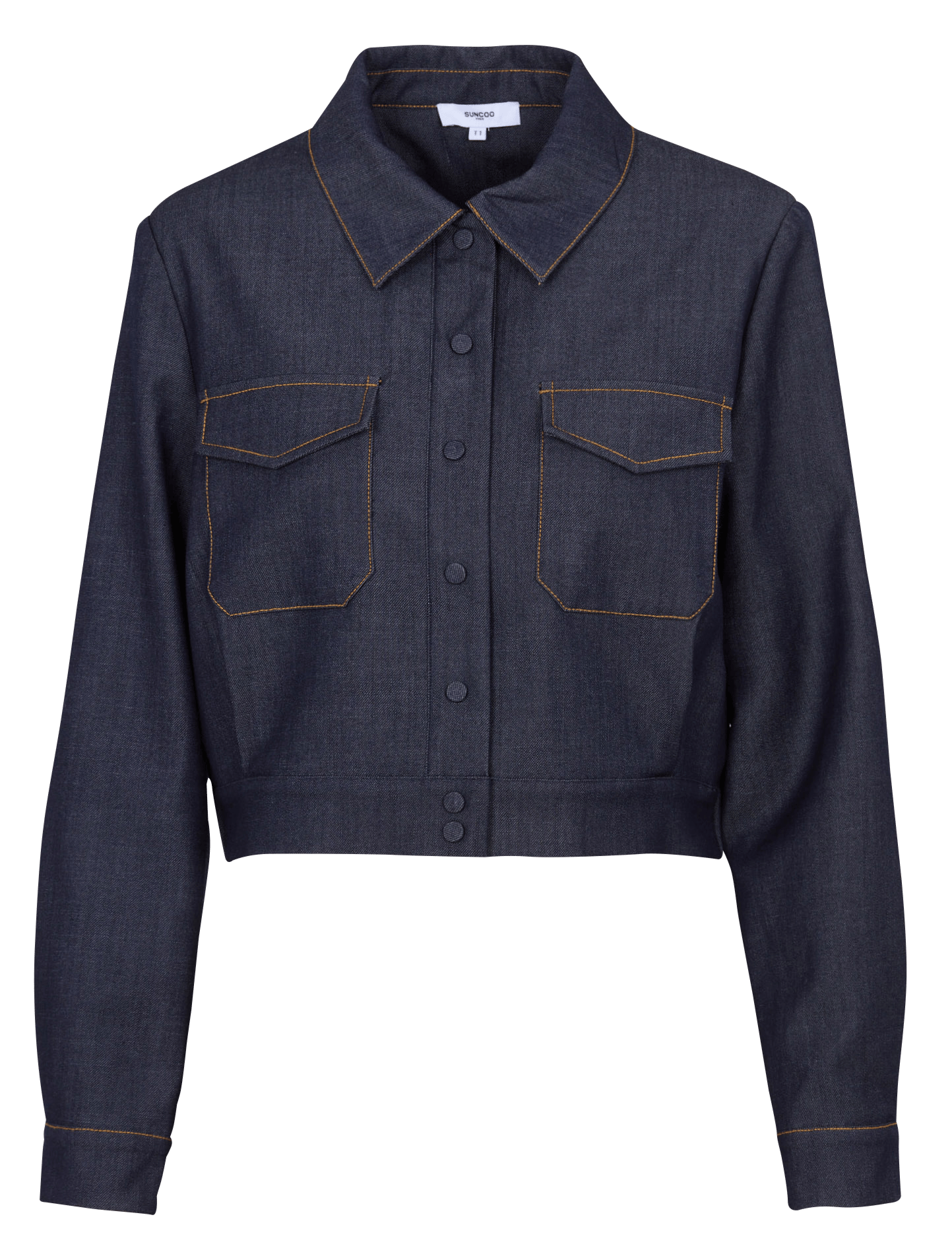 Veste col classique  SUNCOO Jean brut