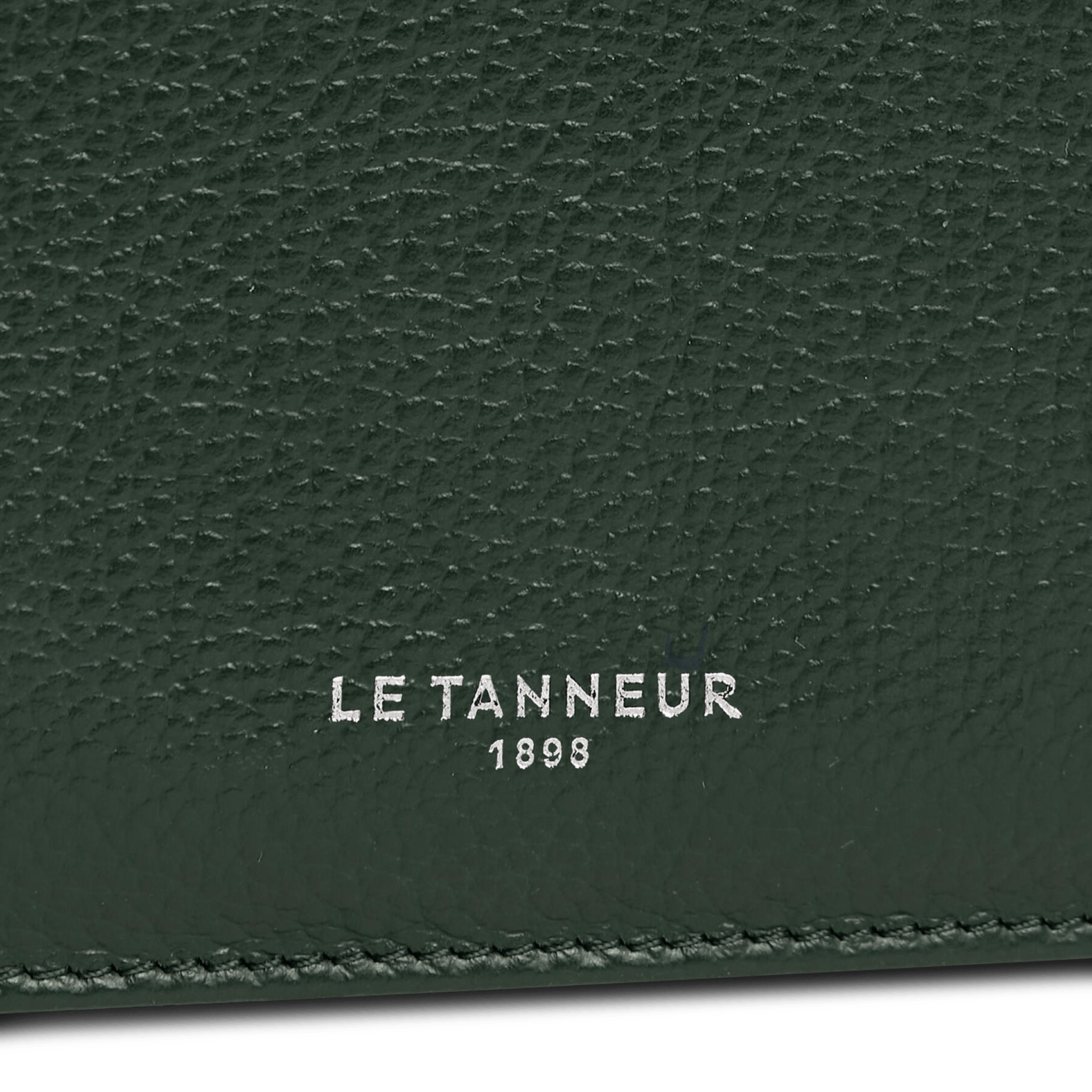 Porte-cartes en cuir LE TANNEUR Vert