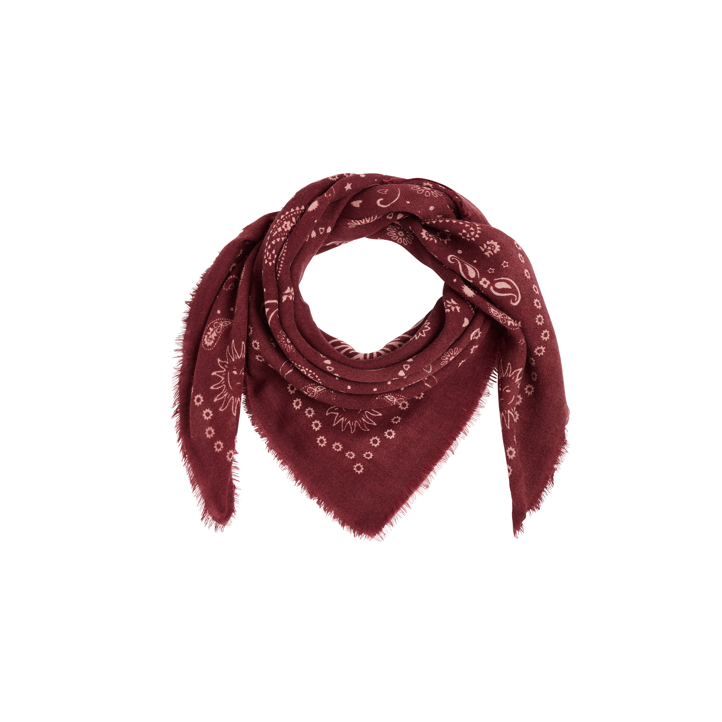 Wool scarf RedBILLYBELT