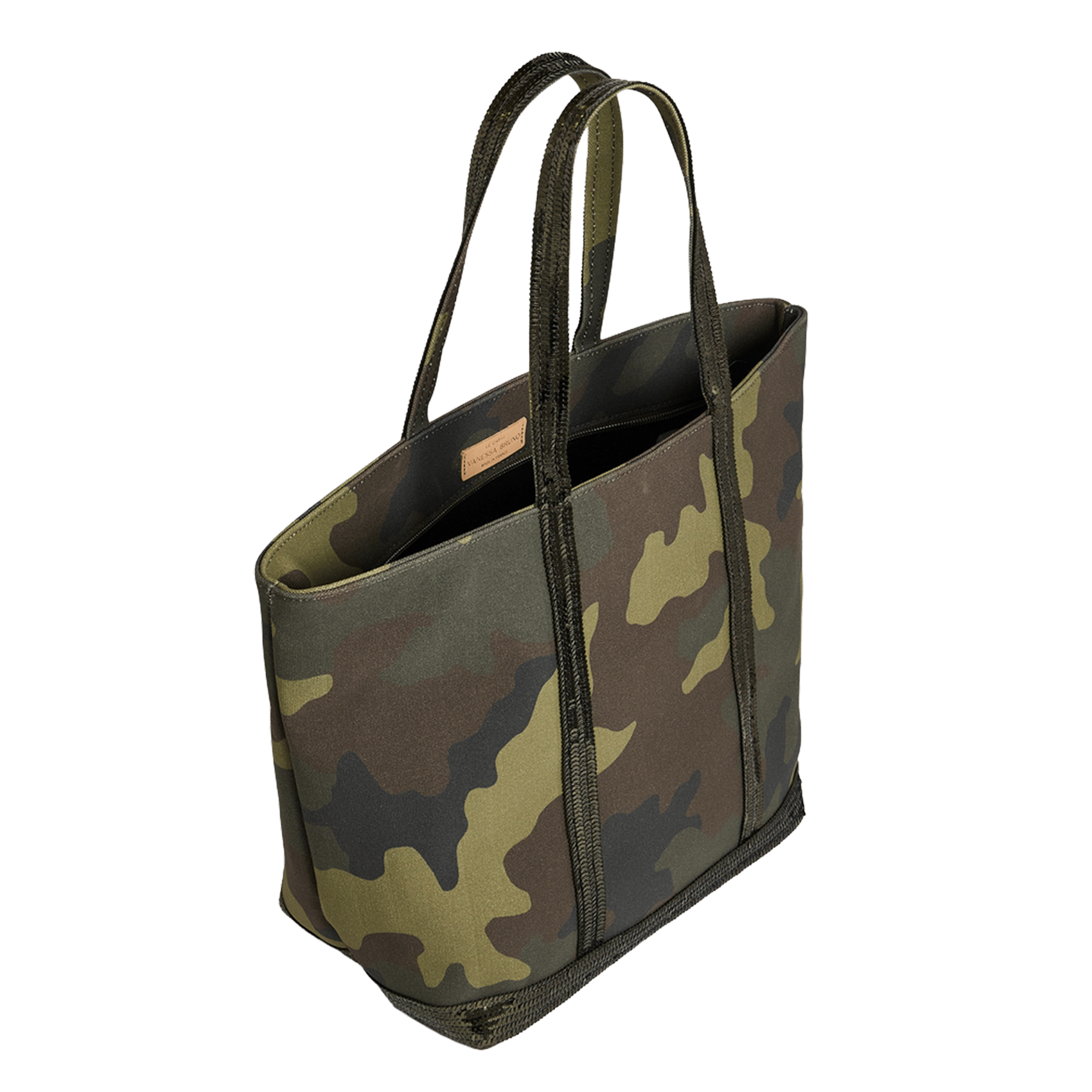 Tasche L aus Militär-Baumwoll-Canvas VANESSA BRUNO Grun