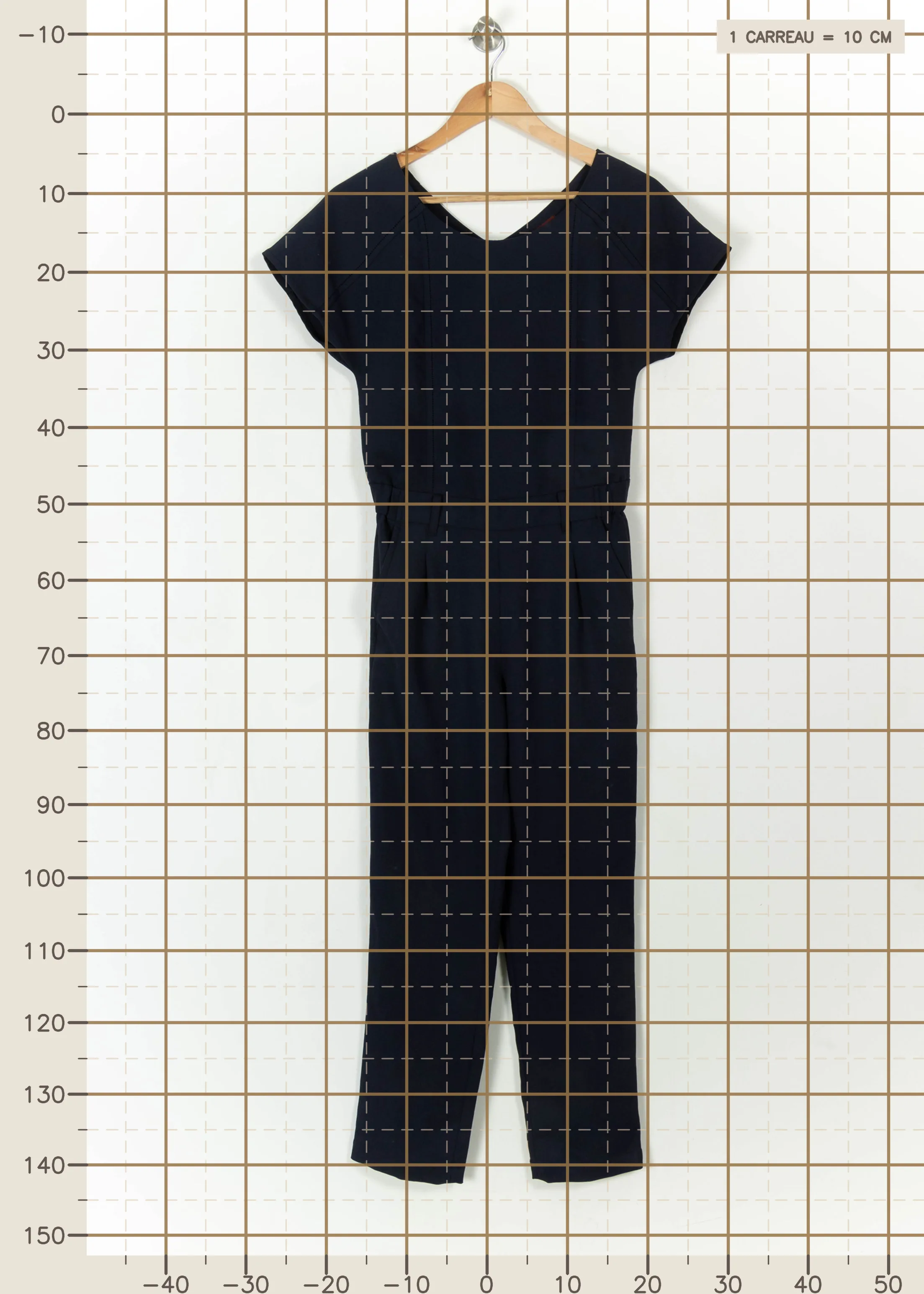 Jumpsuit COMPTOIR DES COTONNIERS - Seconde main Blue