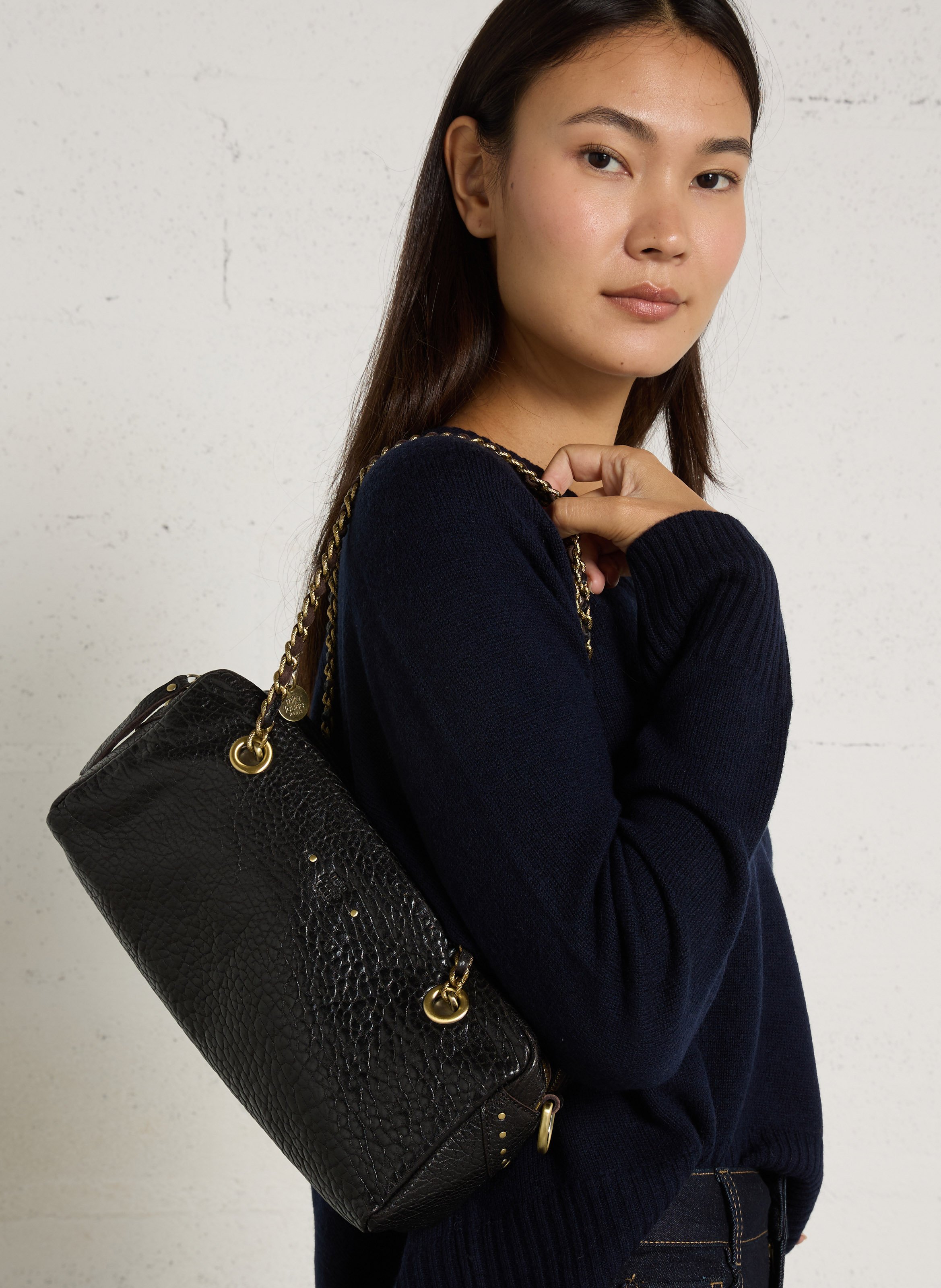 Ledertasche  MILA LOUISE Braun