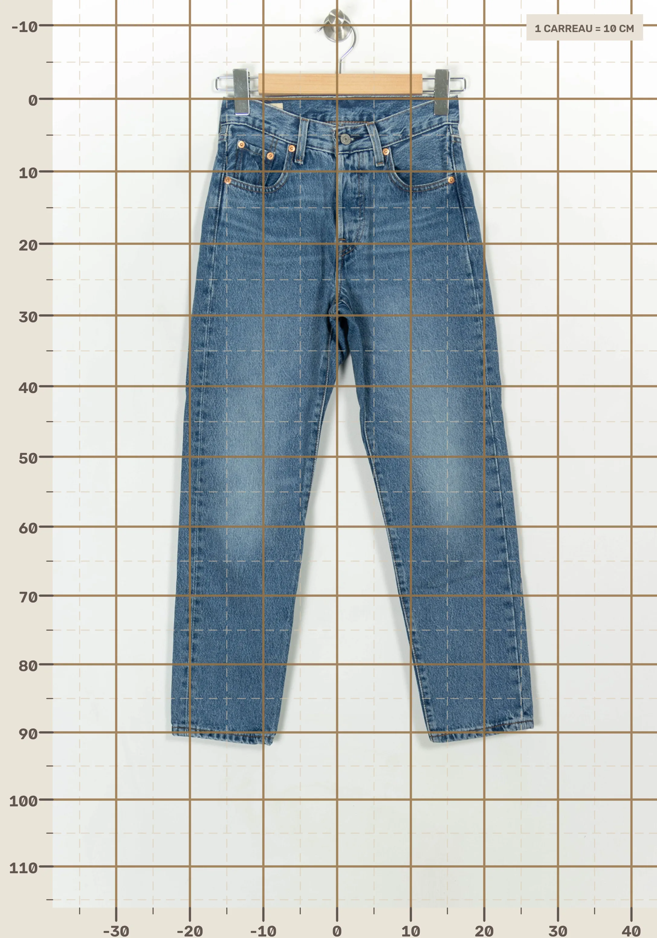 Jeans LEVI'S - Seconde main Blue