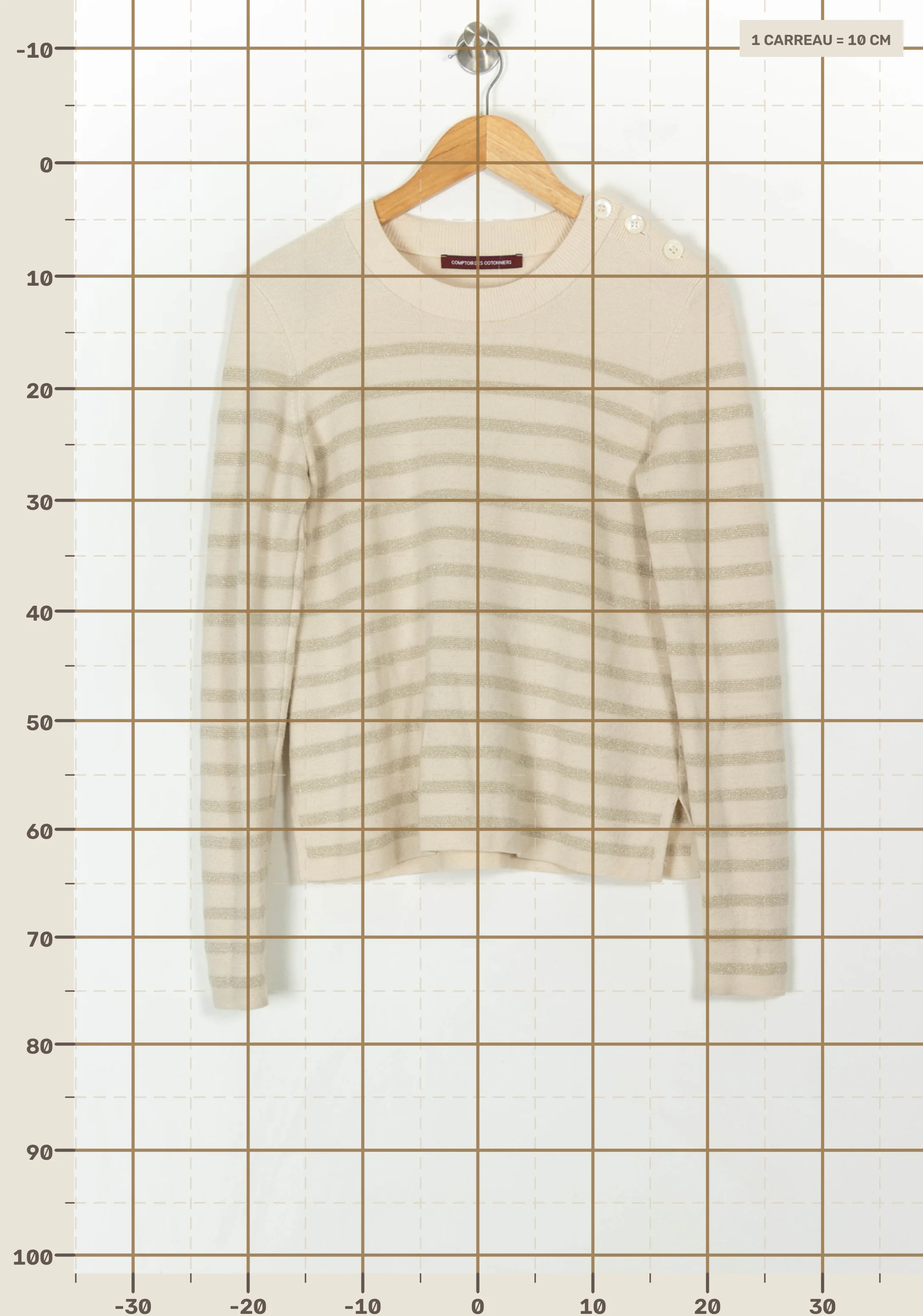 Knitwear COMPTOIR DES COTONNIERS - Seconde main White