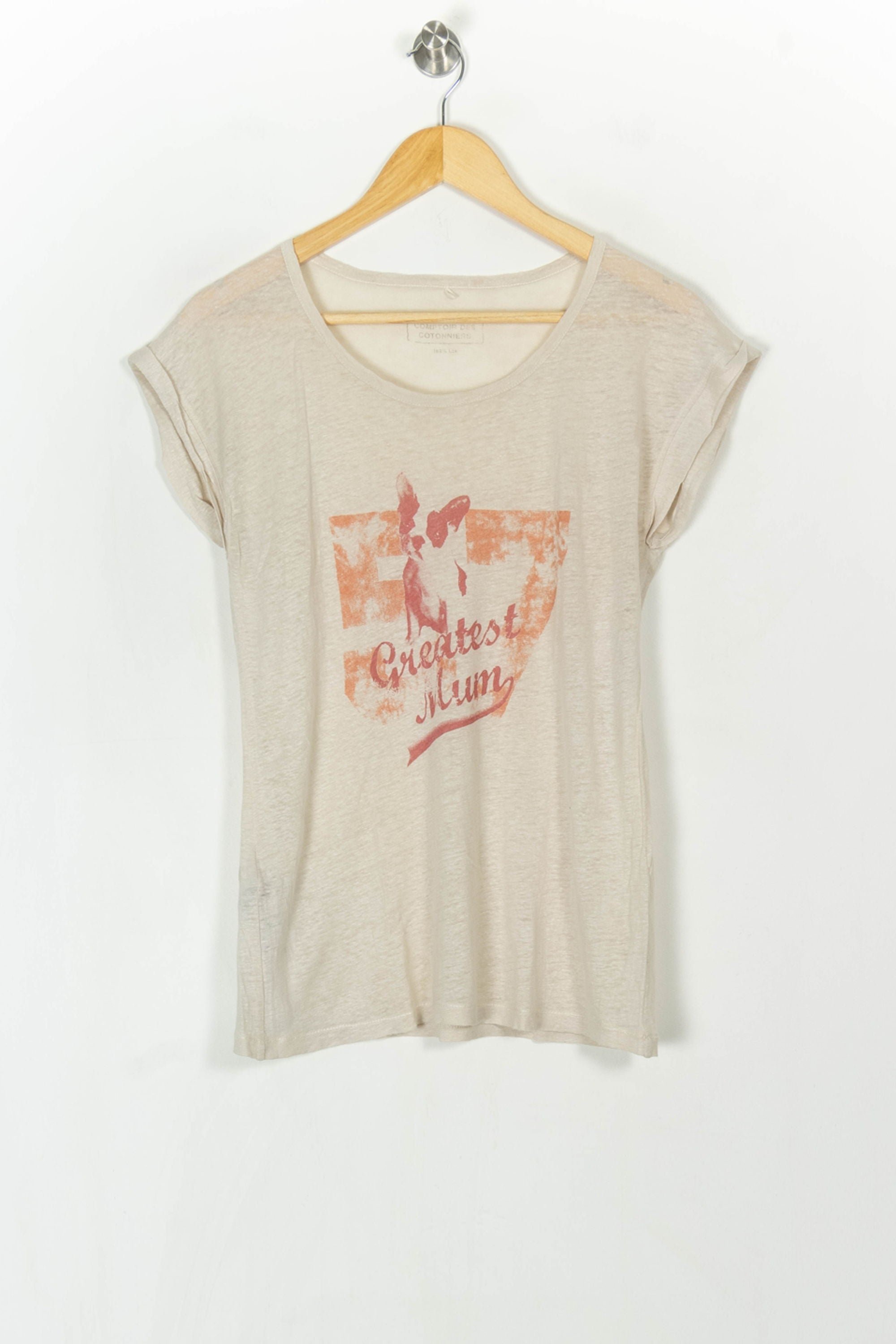 T-shirt COMPTOIR DES COTONNIERS - Seconde main Beige