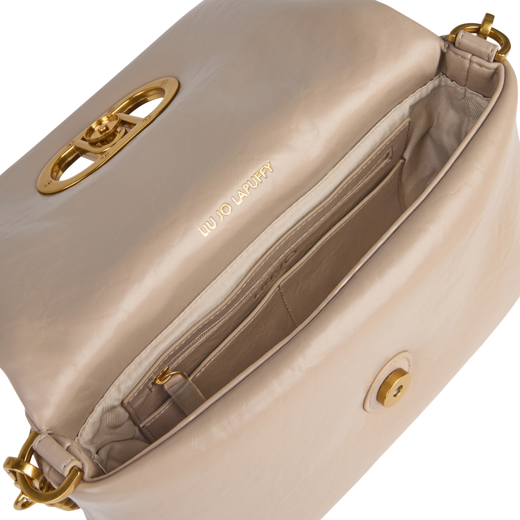 Sac porté épaule matelassé LIU JO Beige