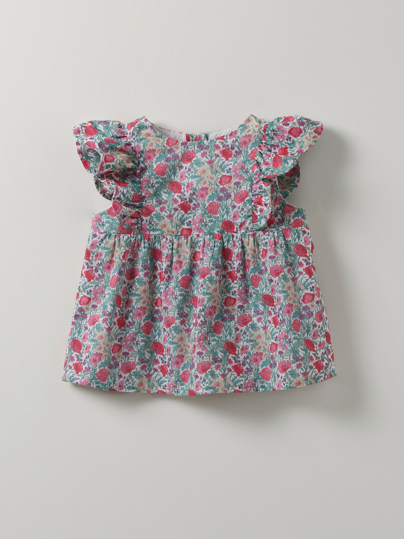 Liberty fabric blouse Liberty florence may rose Cyrillus Child