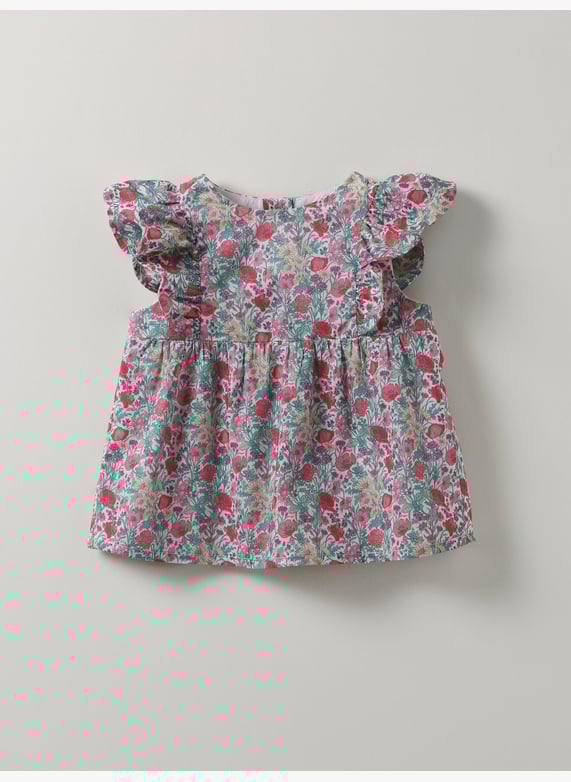 Liberty fabric blouse Liberty florence may rose Cyrillus Child