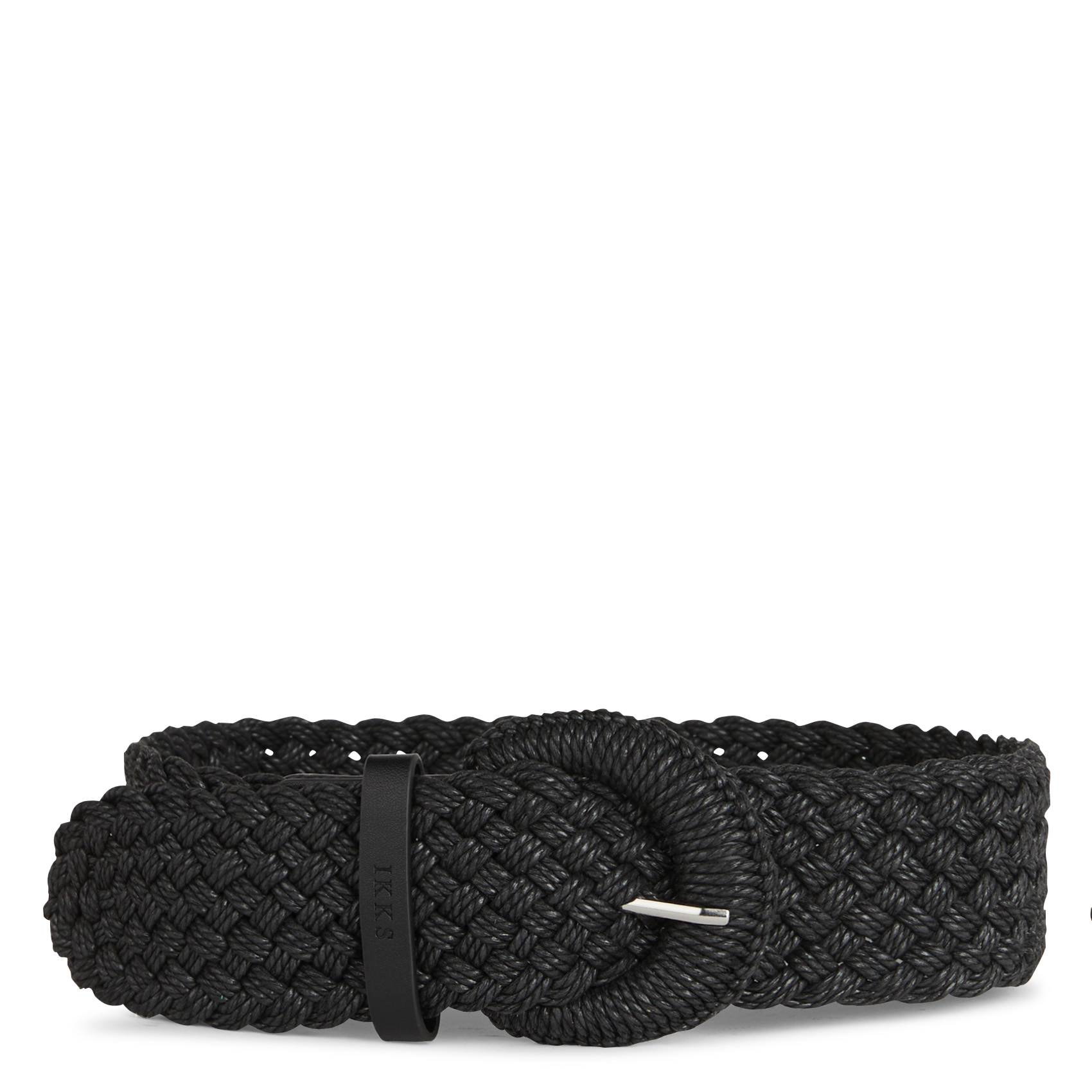 Braided belt IKKS Black