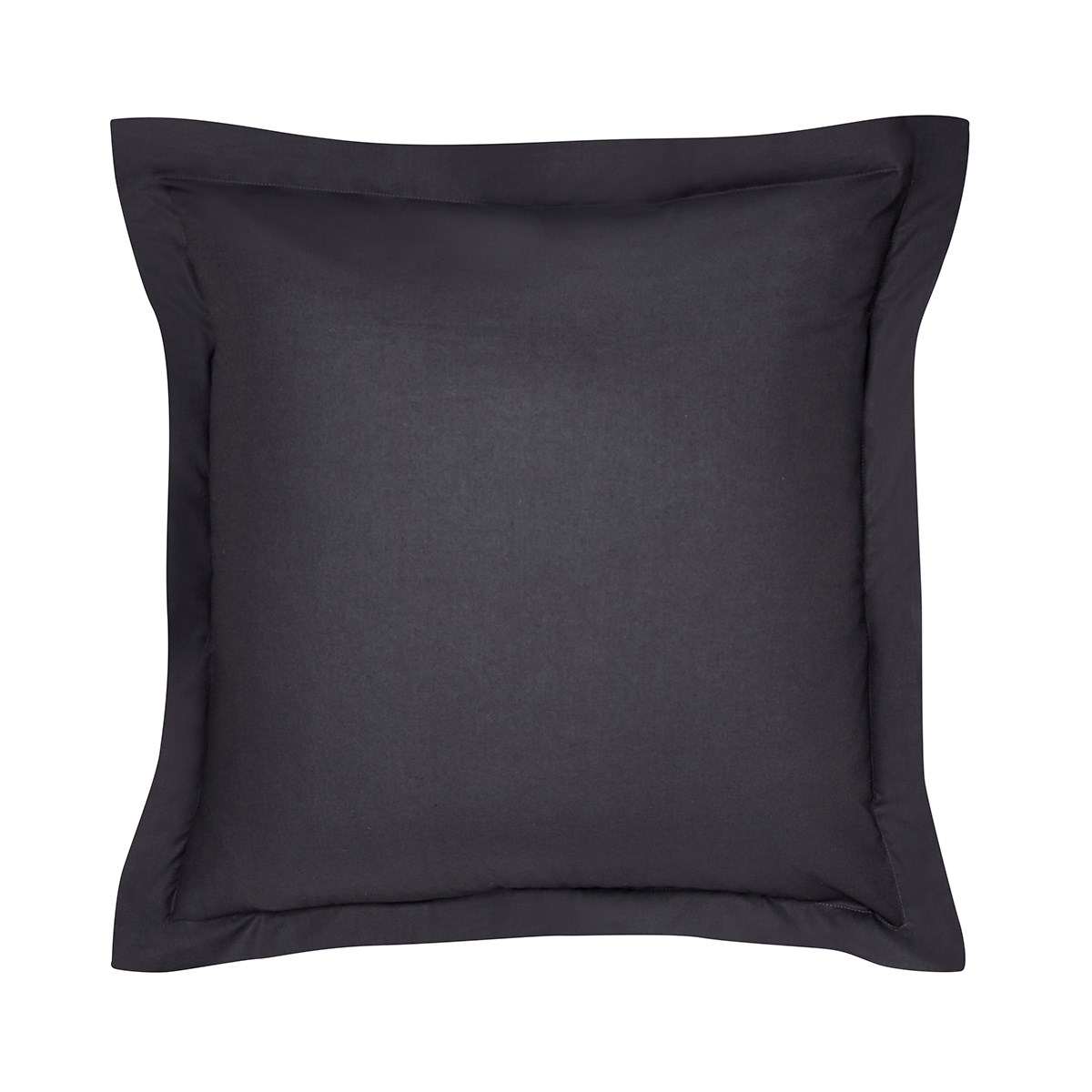Cotton pillowcase with flounce TODAY LINGE DE MAISON Black