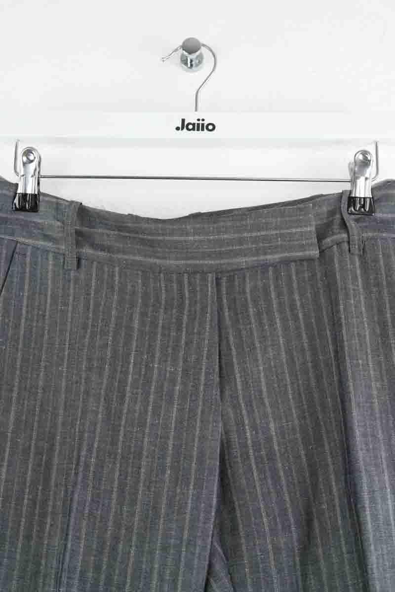 Straight linen pants BOSS - SECONDE MAIN Grey